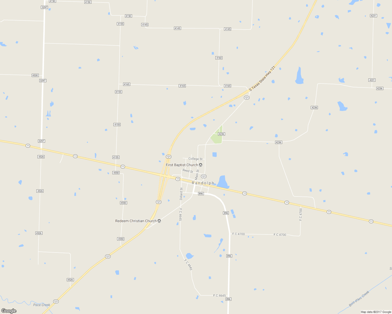 map of restaurants, bars, coffee shops, grocery stores, and more near 101 College Street in Randolph