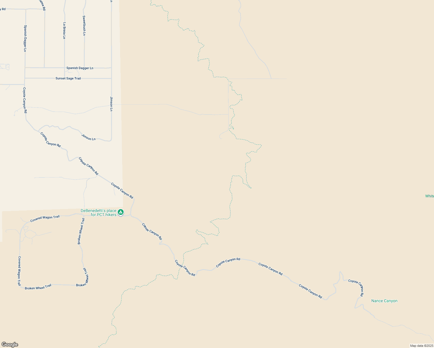 map of restaurants, bars, coffee shops, grocery stores, and more near 62594 Bear Track Court in Anza