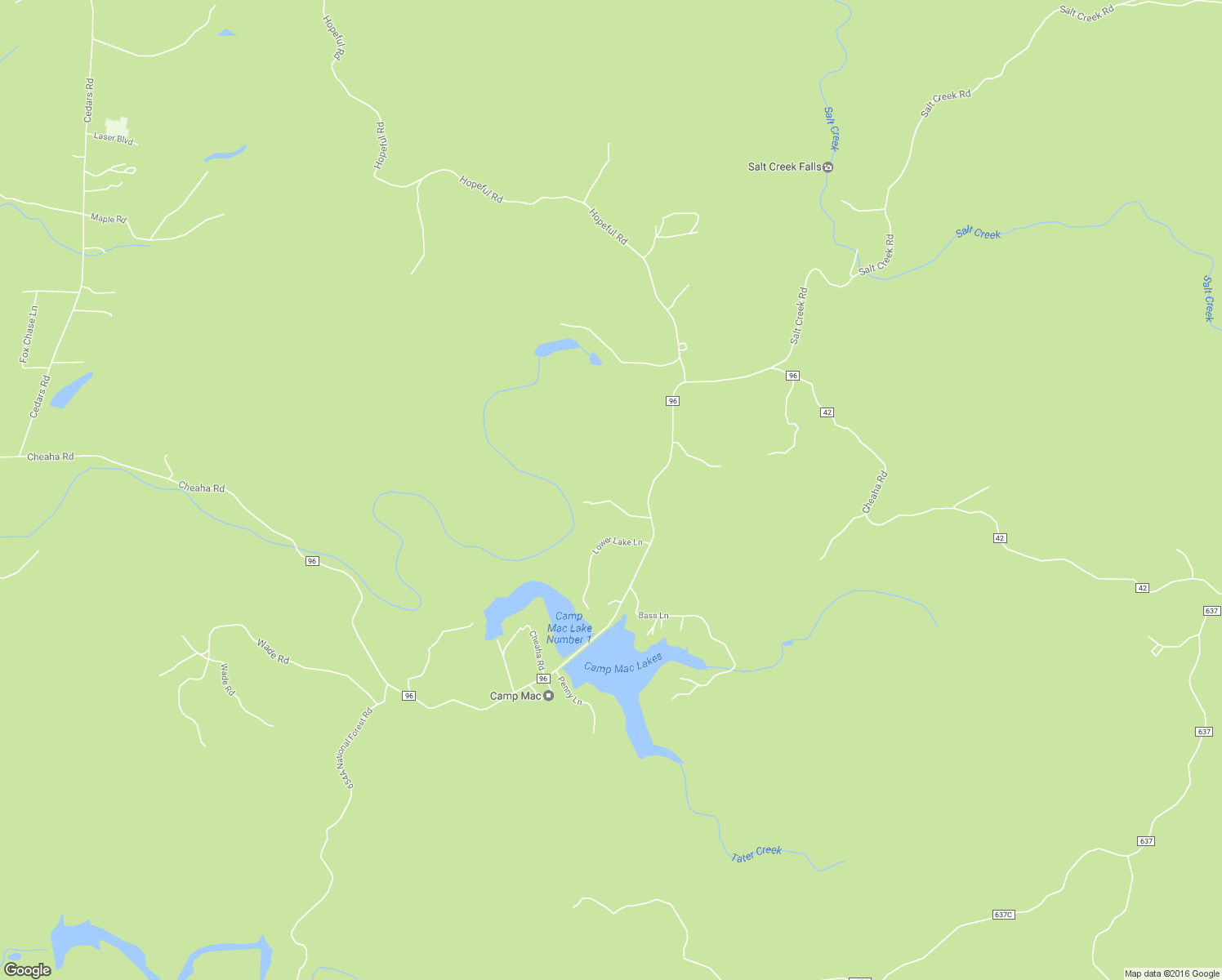 map of restaurants, bars, coffee shops, grocery stores, and more near 3231 Cheaha Road in Munford