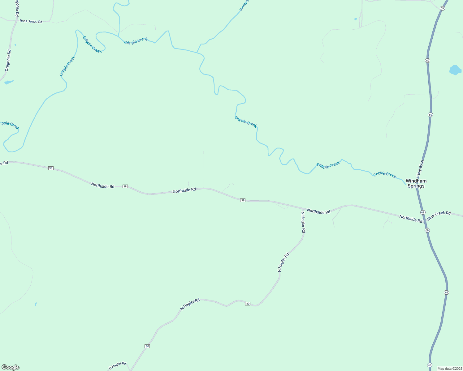 map of restaurants, bars, coffee shops, grocery stores, and more near 10801 Northside Road in Berry