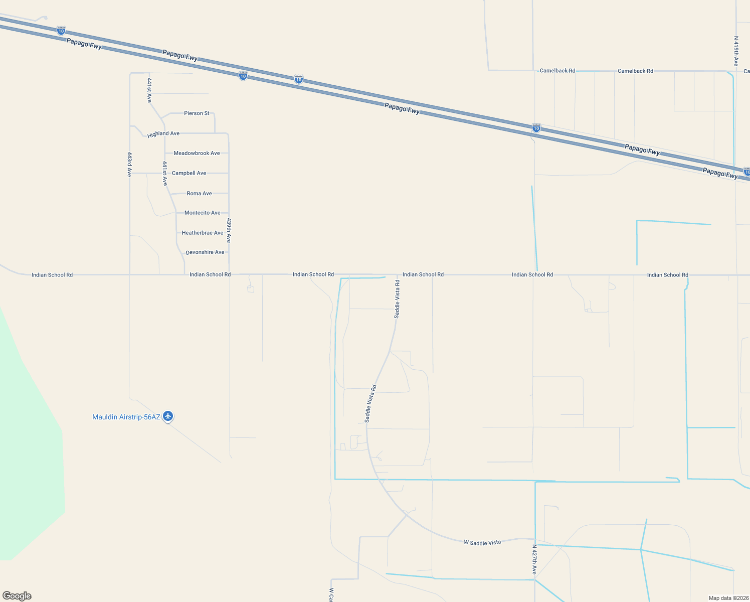 map of restaurants, bars, coffee shops, grocery stores, and more near 3920 North 433rd Avenue in Tonopah