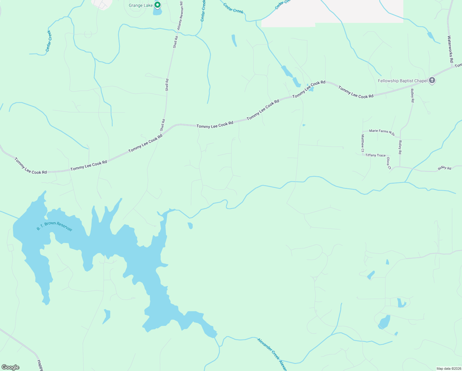 map of restaurants, bars, coffee shops, grocery stores, and more near 150 Kingsbrooke Circle in Palmetto
