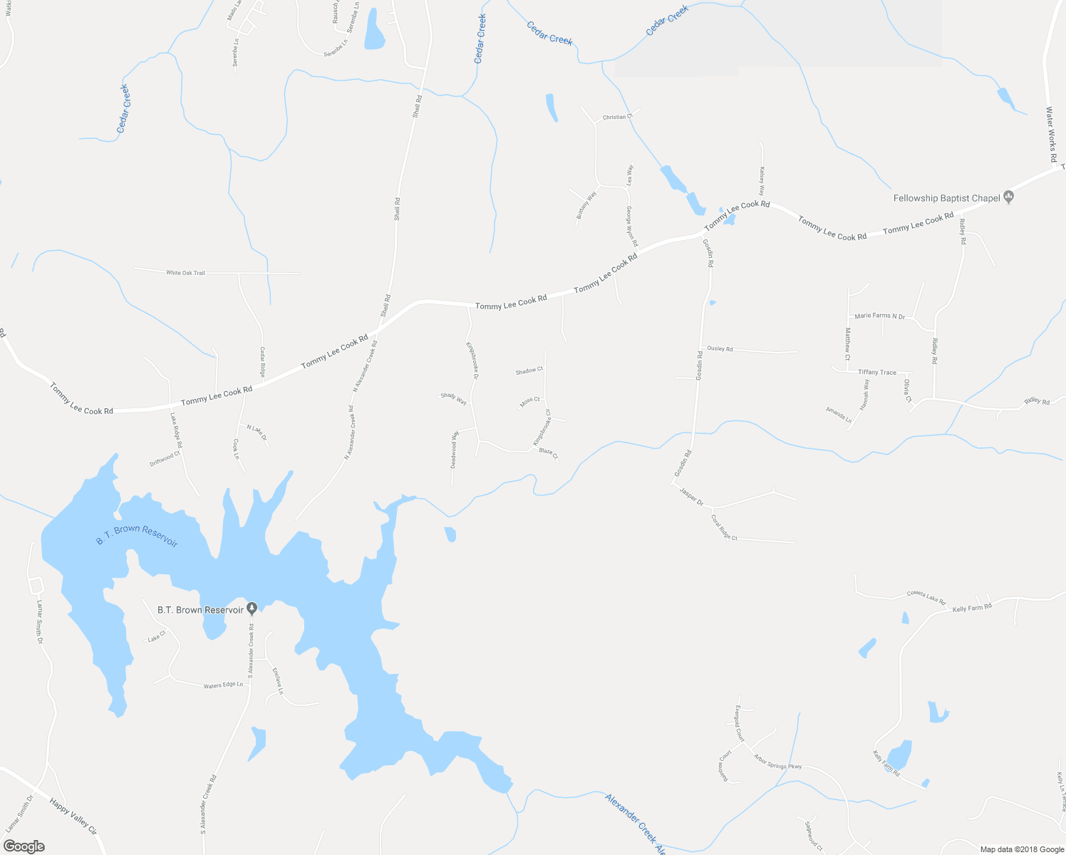 map of restaurants, bars, coffee shops, grocery stores, and more near 150 Kingsbrooke Circle in Palmetto