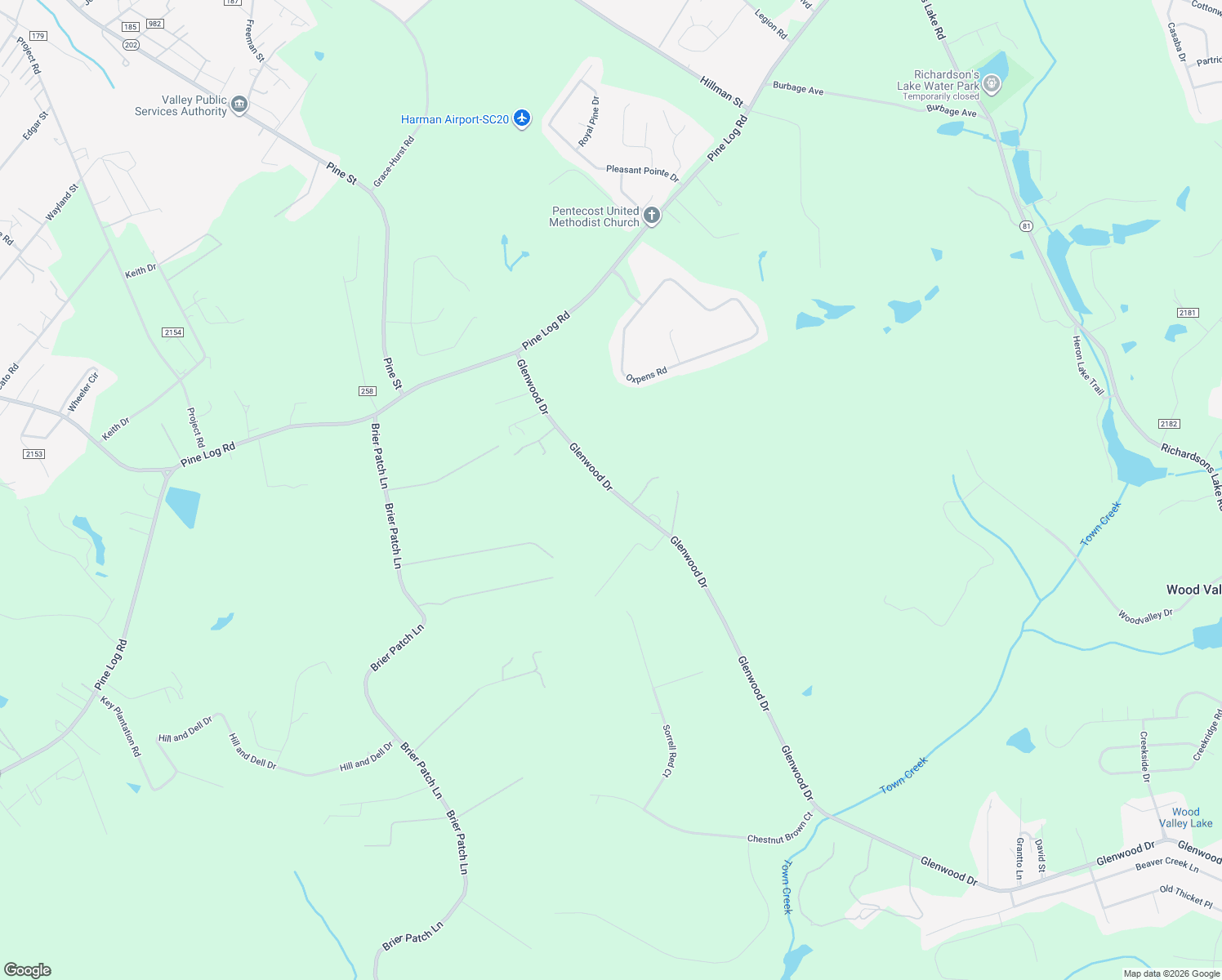 map of restaurants, bars, coffee shops, grocery stores, and more near 204 Glenwood Drive in Warrenville