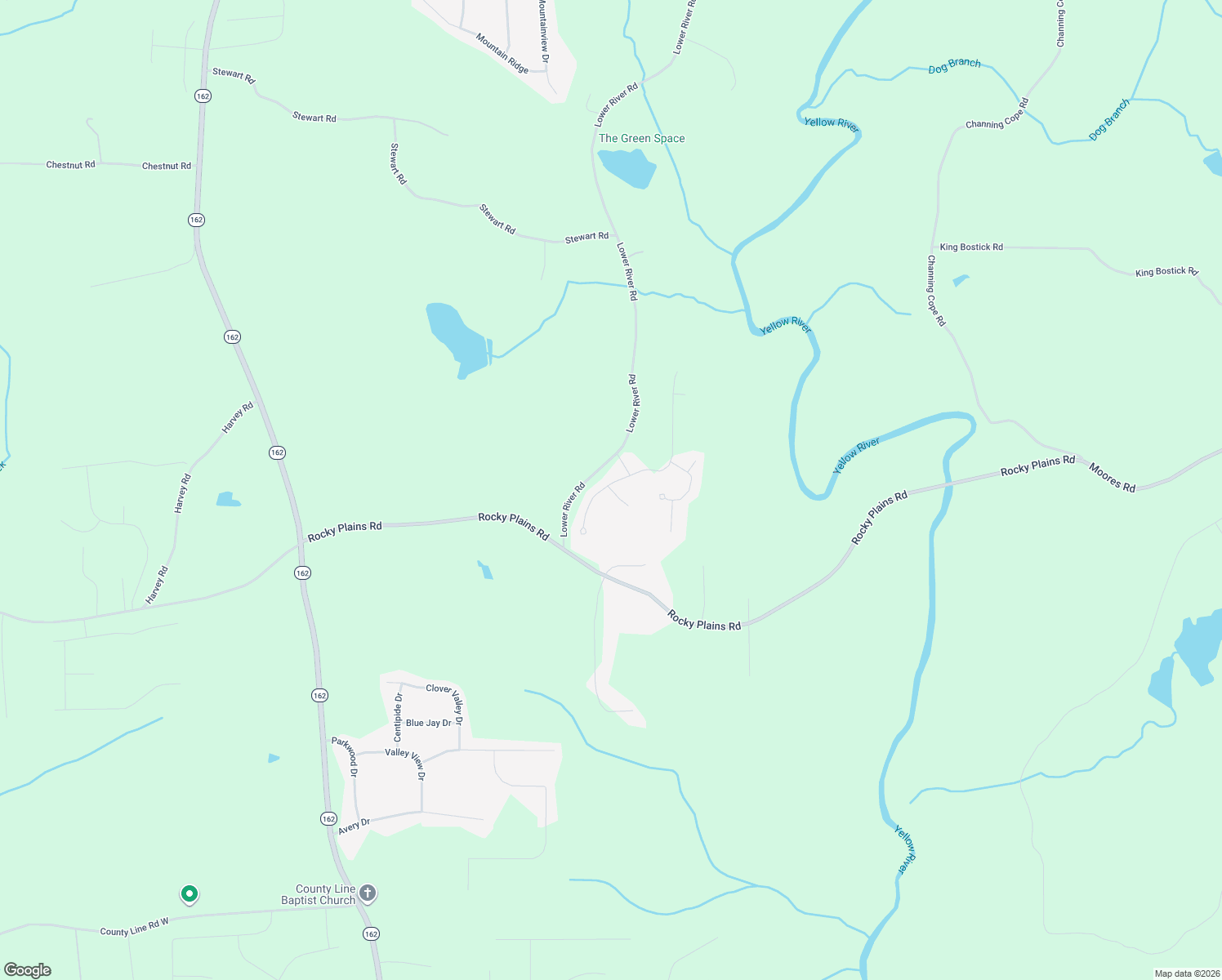 map of restaurants, bars, coffee shops, grocery stores, and more near 20 Shenandoah Ct in Covington