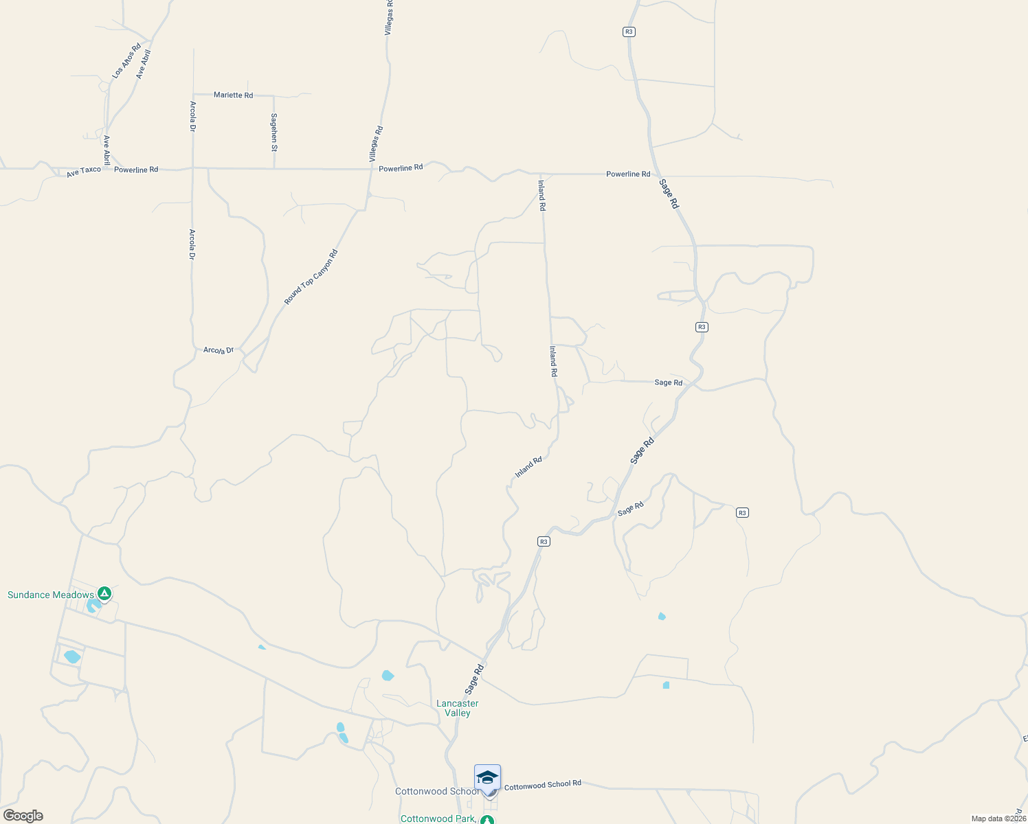 map of restaurants, bars, coffee shops, grocery stores, and more near Rich Lane in Riverside County