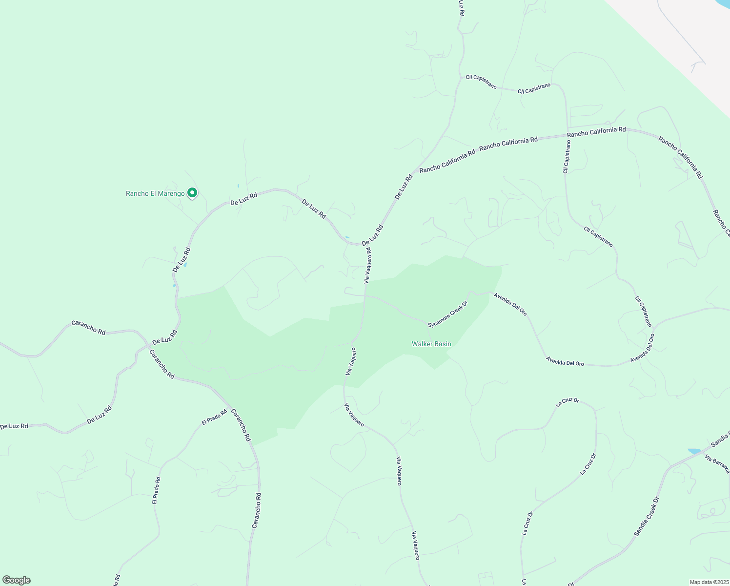 map of restaurants, bars, coffee shops, grocery stores, and more near Via Vaquero Road in Riverside County