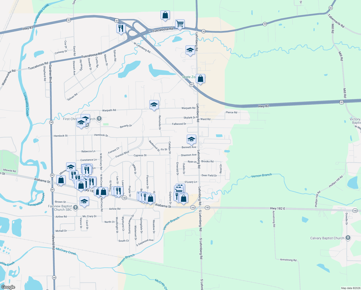 map of restaurants, bars, coffee shops, grocery stores, and more near 919 Bennett Avenue in Columbus