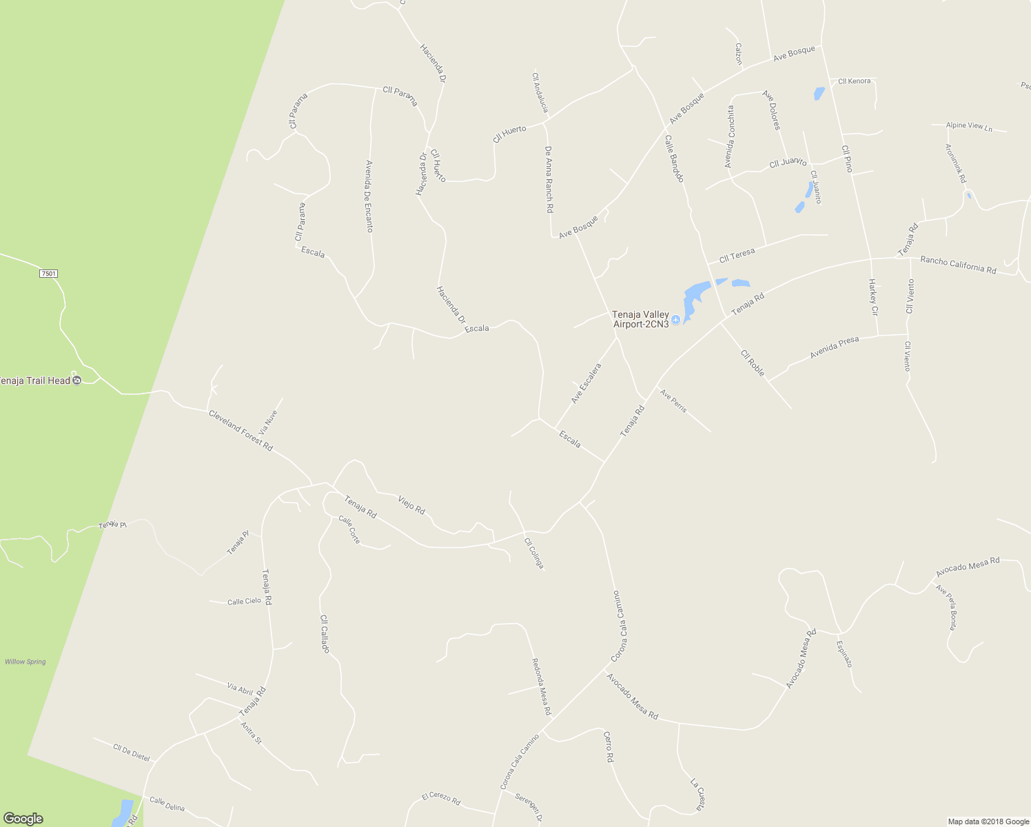 map of restaurants, bars, coffee shops, grocery stores, and more near 18380 Avenida Caleta in Murrieta