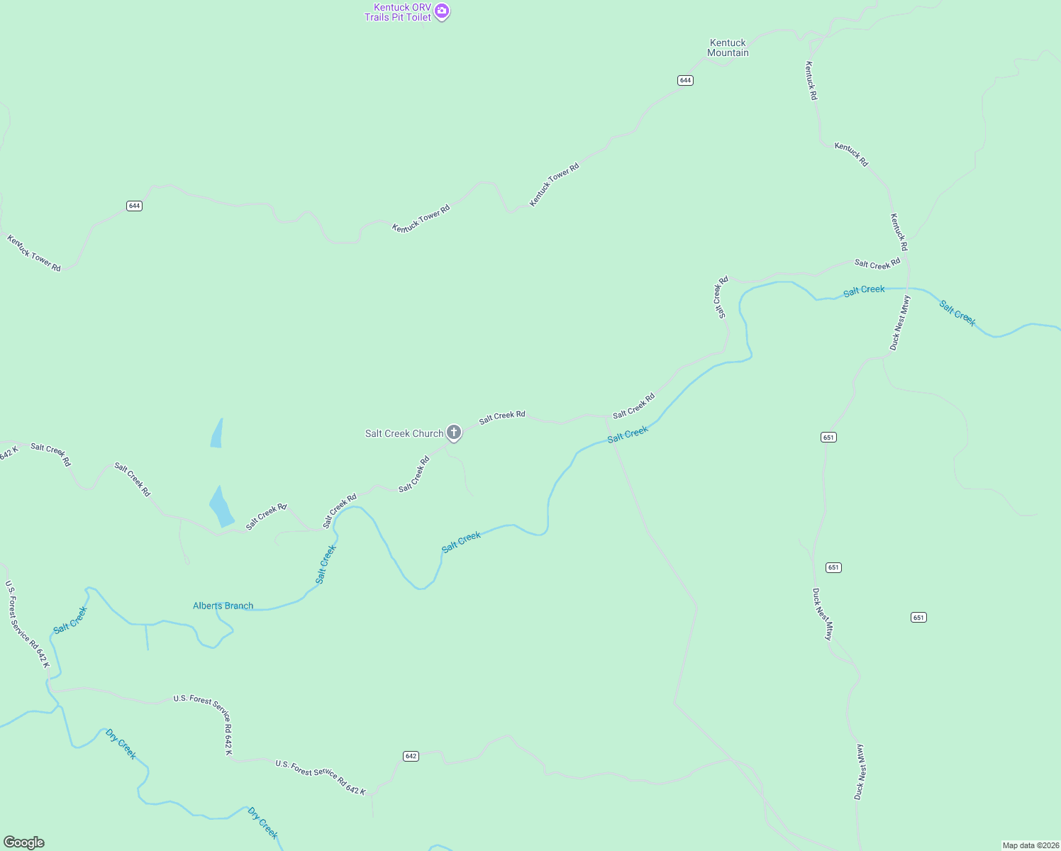 map of restaurants, bars, coffee shops, grocery stores, and more near 4696 Salt Creek Road in Munford