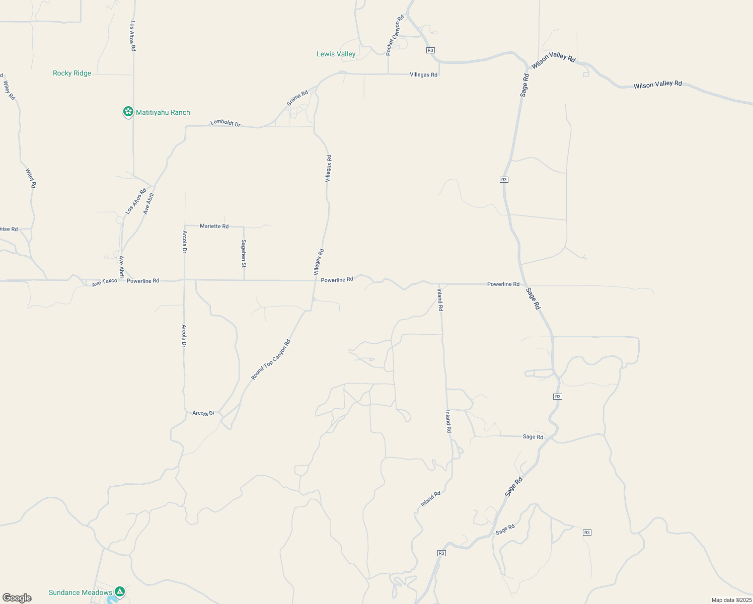 map of restaurants, bars, coffee shops, grocery stores, and more near 42965 Powerline Road in Aguanga