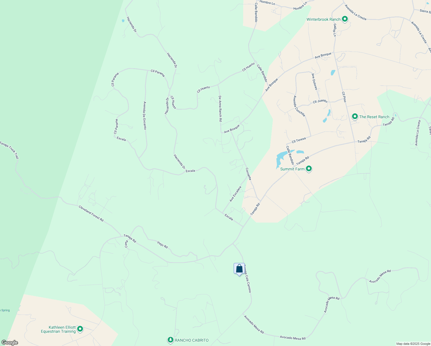 map of restaurants, bars, coffee shops, grocery stores, and more near 42050 Escala in Murrieta