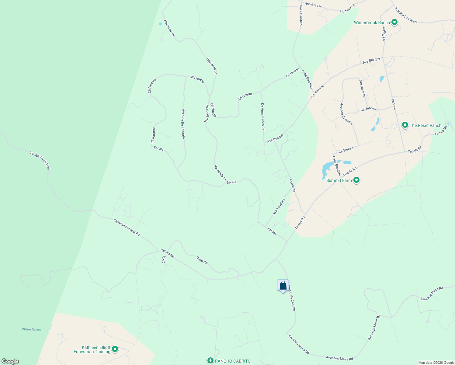 map of restaurants, bars, coffee shops, grocery stores, and more near 41673 Escala in Murrieta