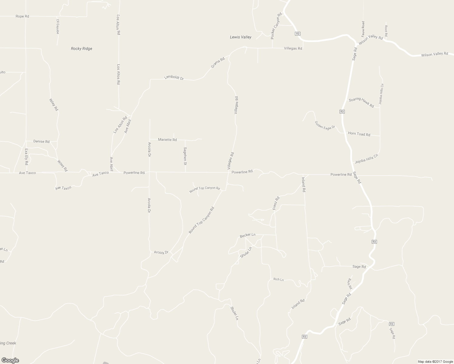 map of restaurants, bars, coffee shops, grocery stores, and more near 42370 Round Top Canyon Road in Aguanga