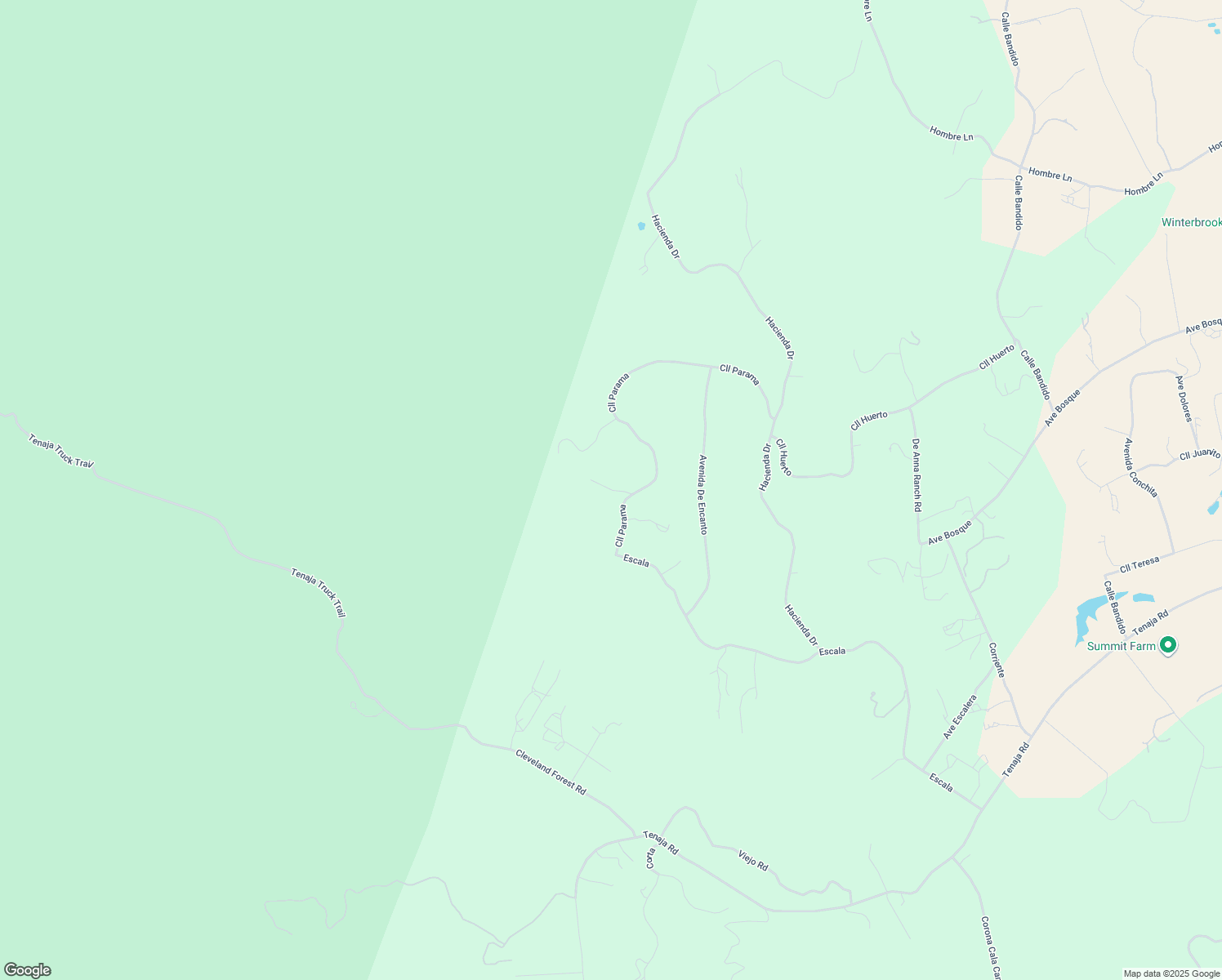 map of restaurants, bars, coffee shops, grocery stores, and more near Summit Peak Circle in Riverside County