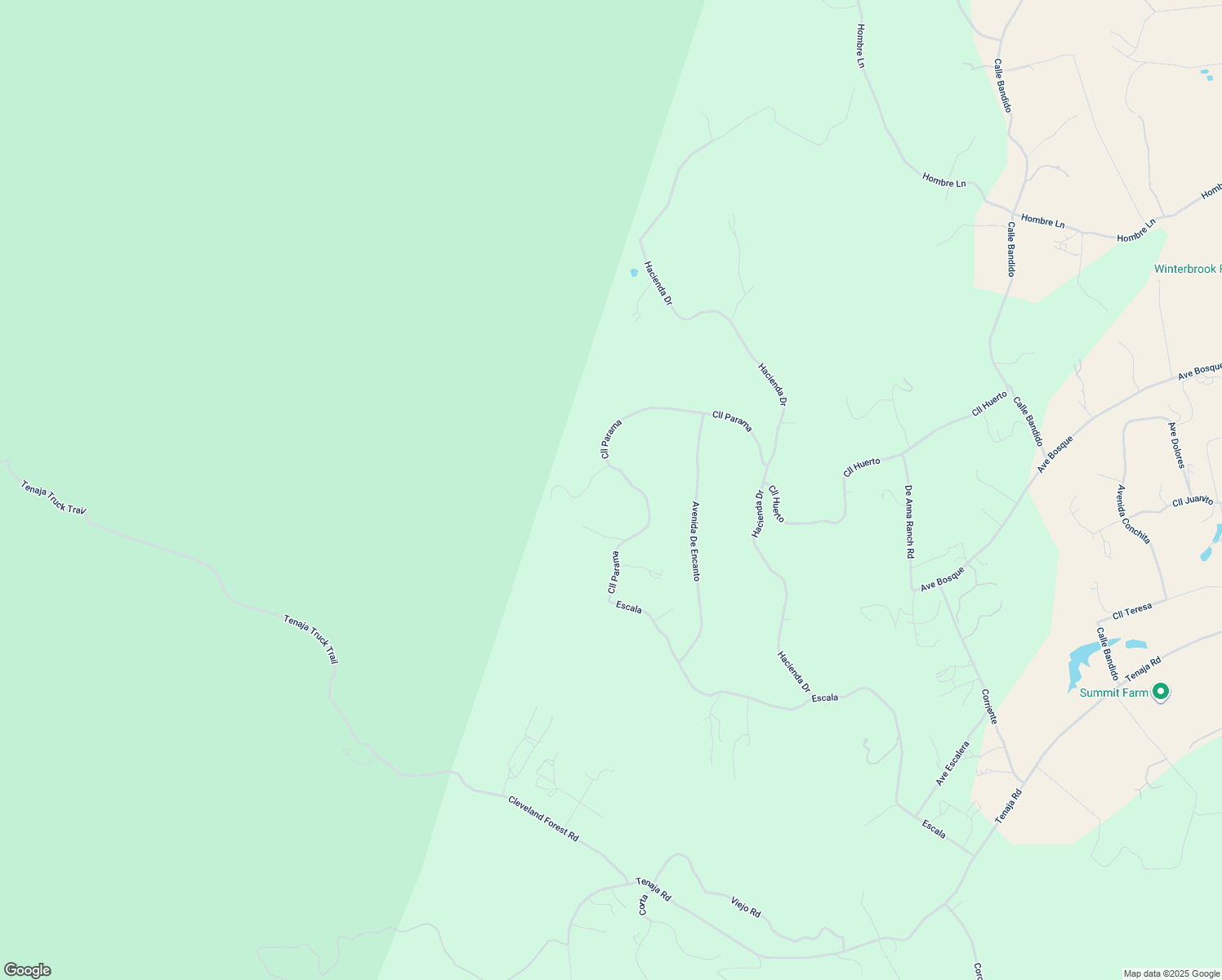 map of restaurants, bars, coffee shops, grocery stores, and more near Calle Parama in Riverside County