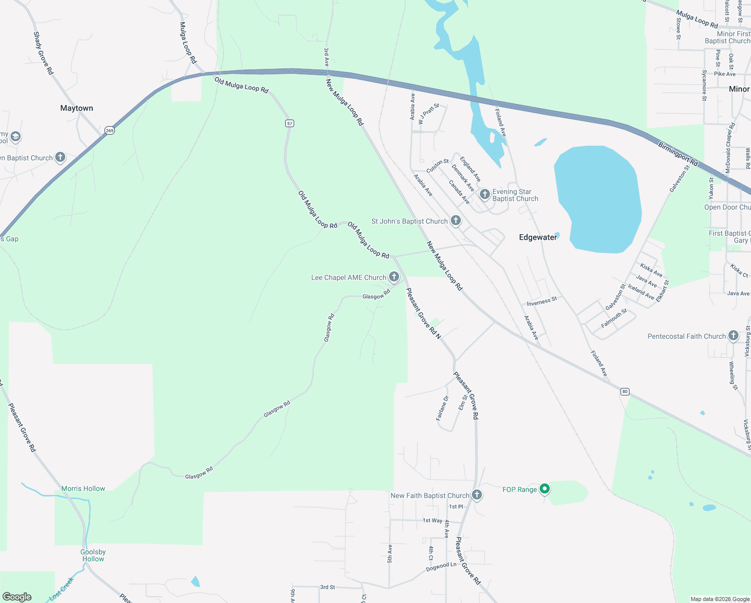 map of restaurants, bars, coffee shops, grocery stores, and more near 380 Stewart Road in Birmingham