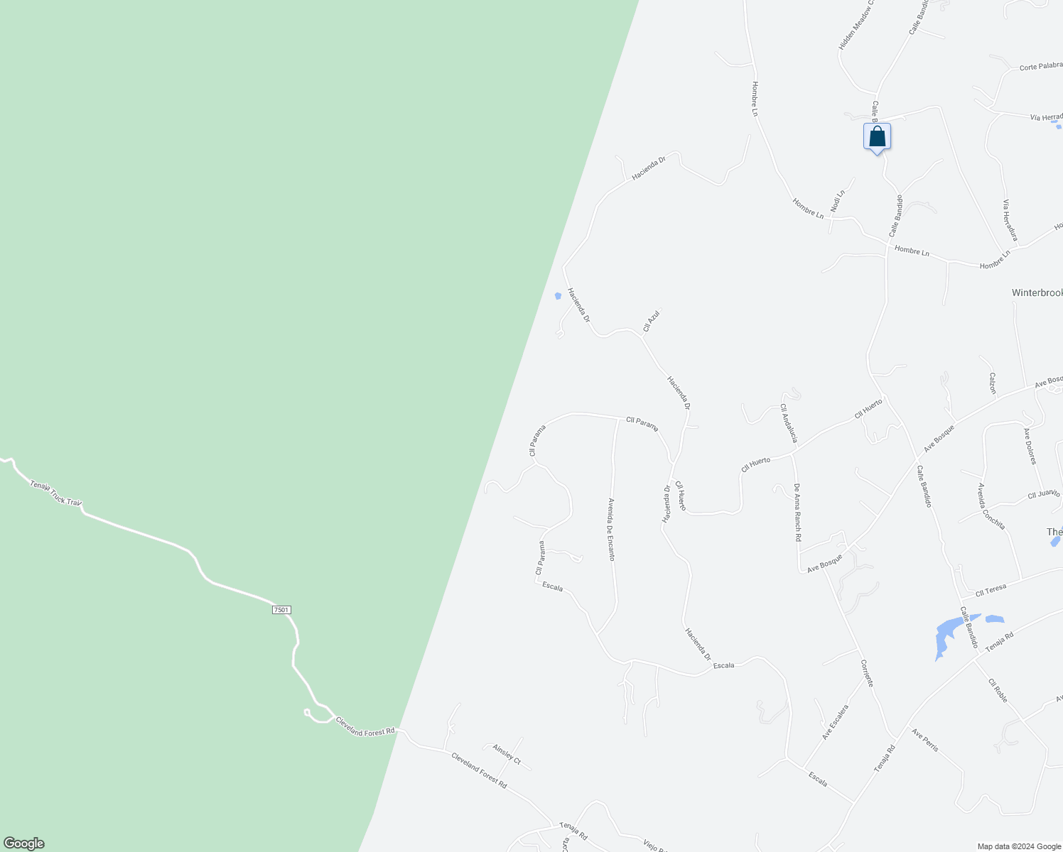 map of restaurants, bars, coffee shops, grocery stores, and more near 42179 Calle Parama in Murrieta