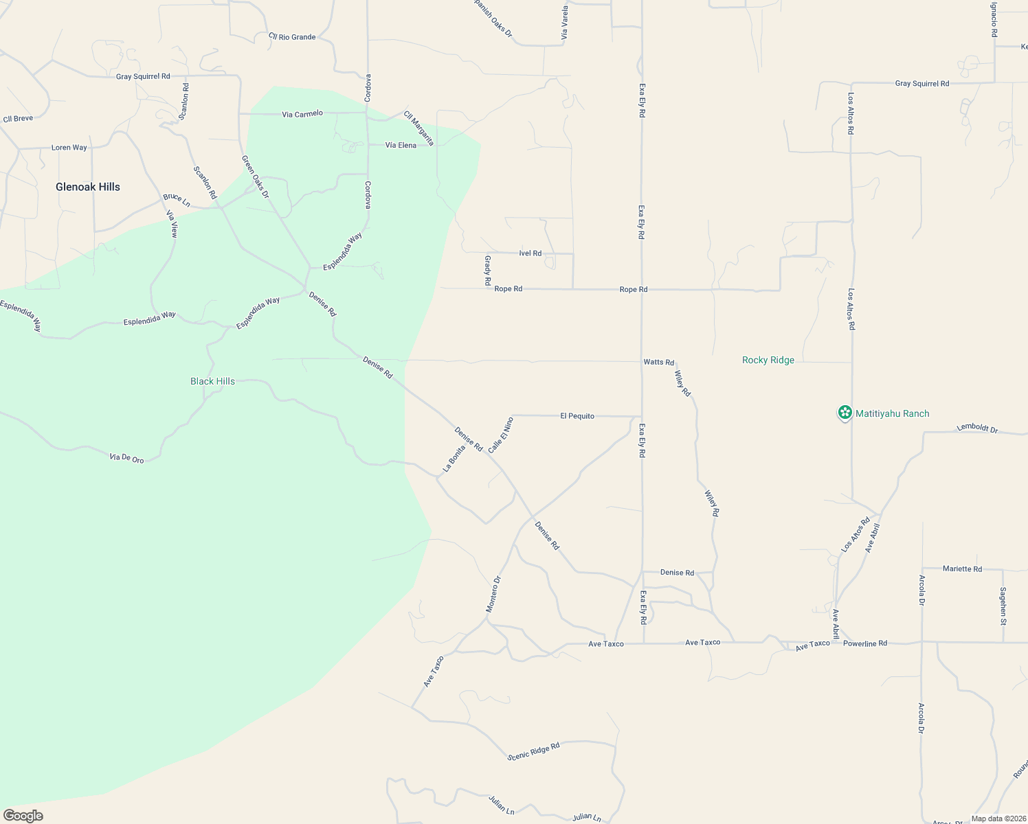 map of restaurants, bars, coffee shops, grocery stores, and more near 40752-40758 El Pequito in Temecula