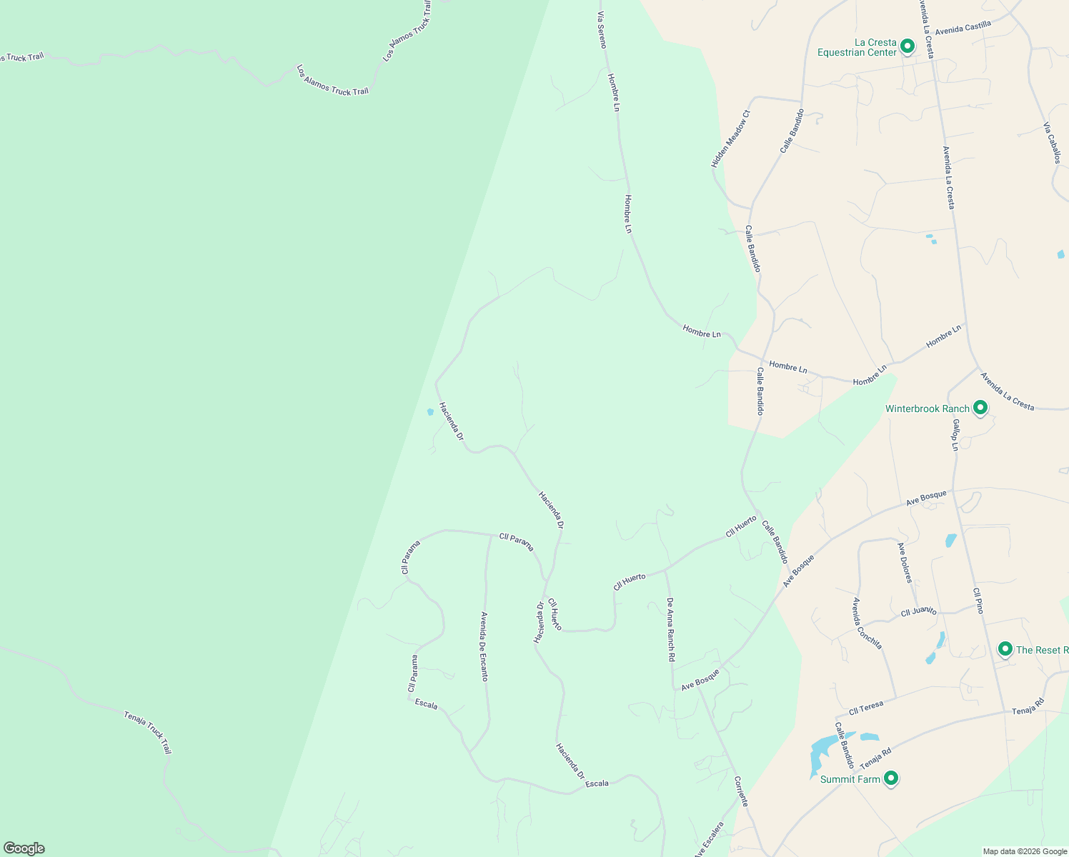 map of restaurants, bars, coffee shops, grocery stores, and more near Calle Azul in Riverside County