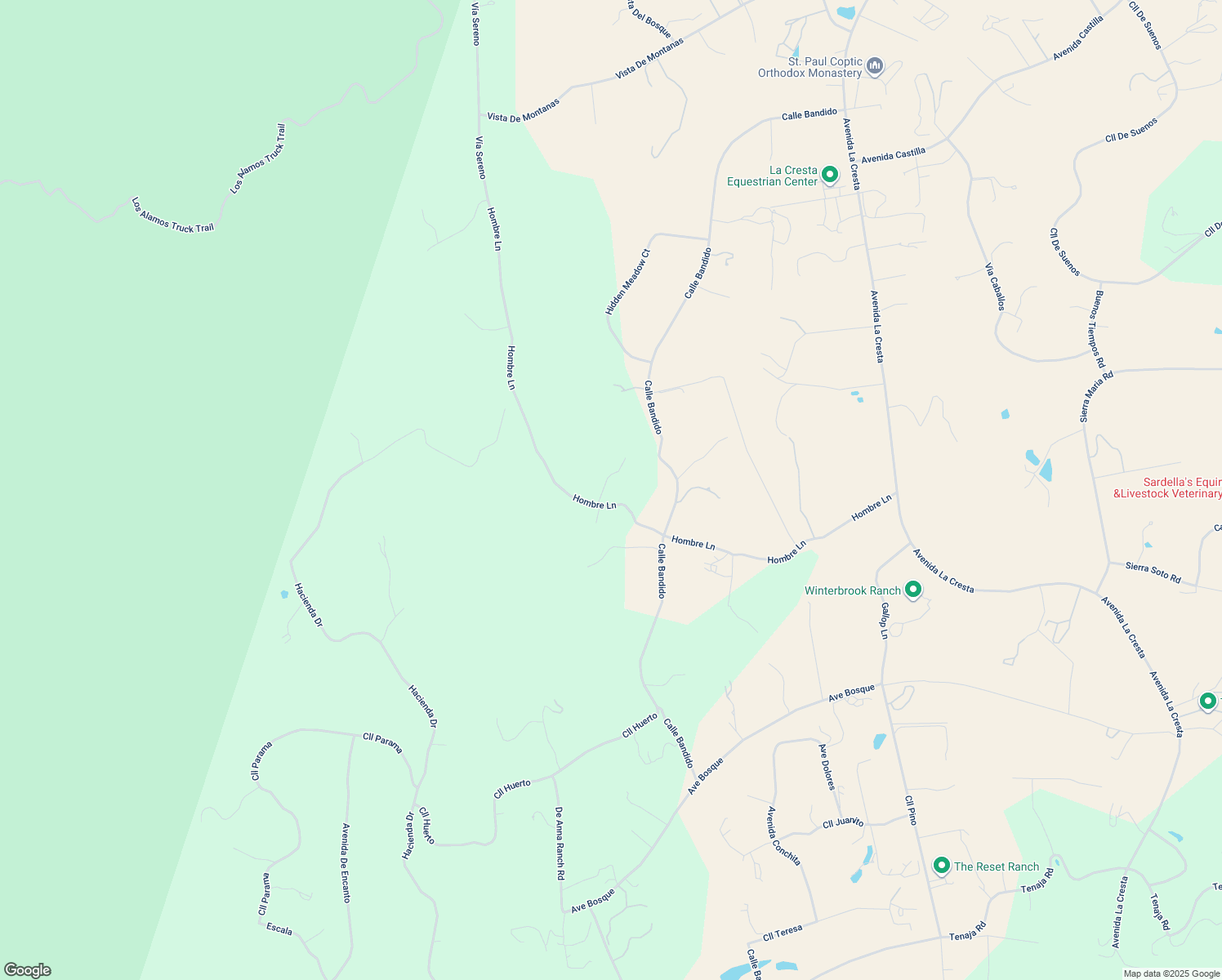 map of restaurants, bars, coffee shops, grocery stores, and more near 18590 Hombre Lane in Murrieta