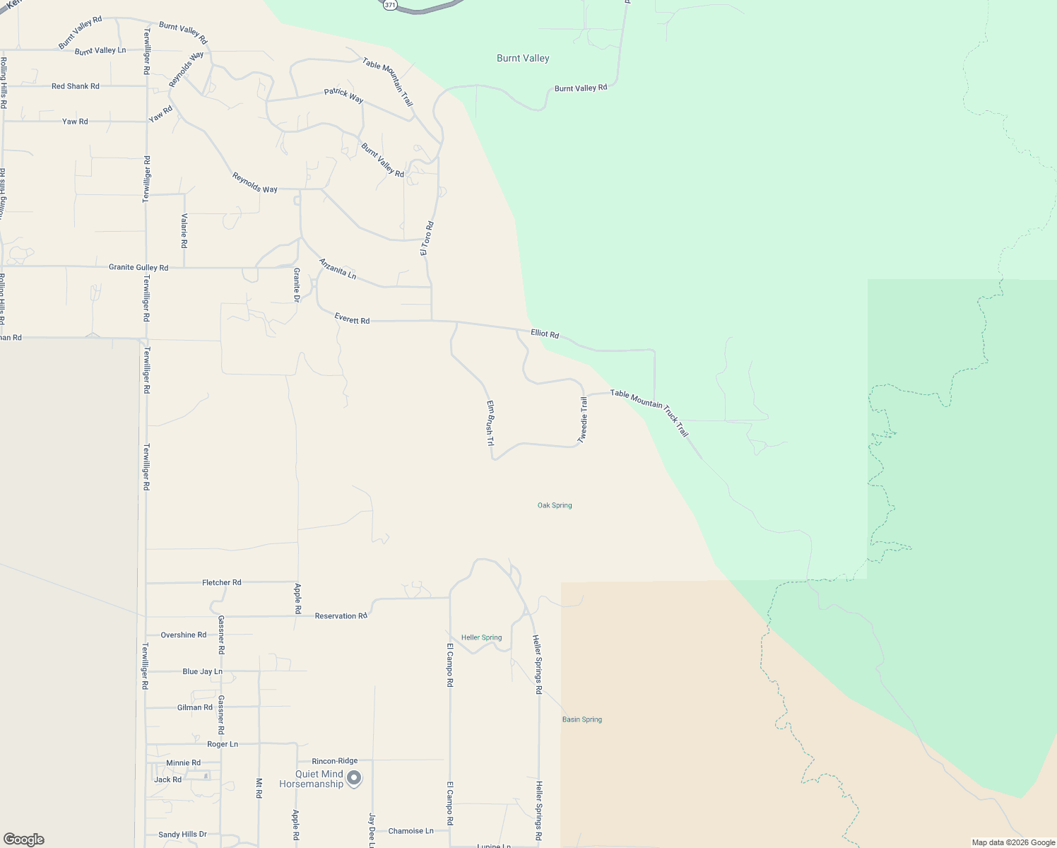 map of restaurants, bars, coffee shops, grocery stores, and more near 40691 Tweedie Trail in Anza