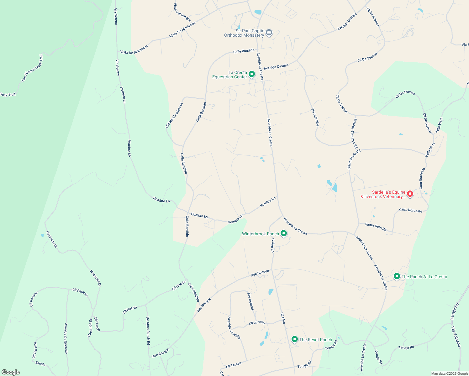map of restaurants, bars, coffee shops, grocery stores, and more near 19300 Hombre Lane in Murrieta