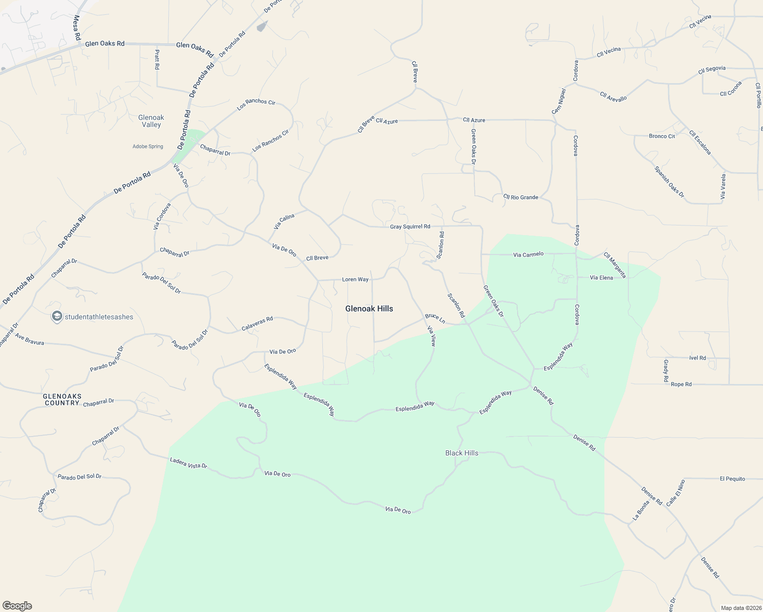 map of restaurants, bars, coffee shops, grocery stores, and more near 40432 Calle Fresca Way in Temecula