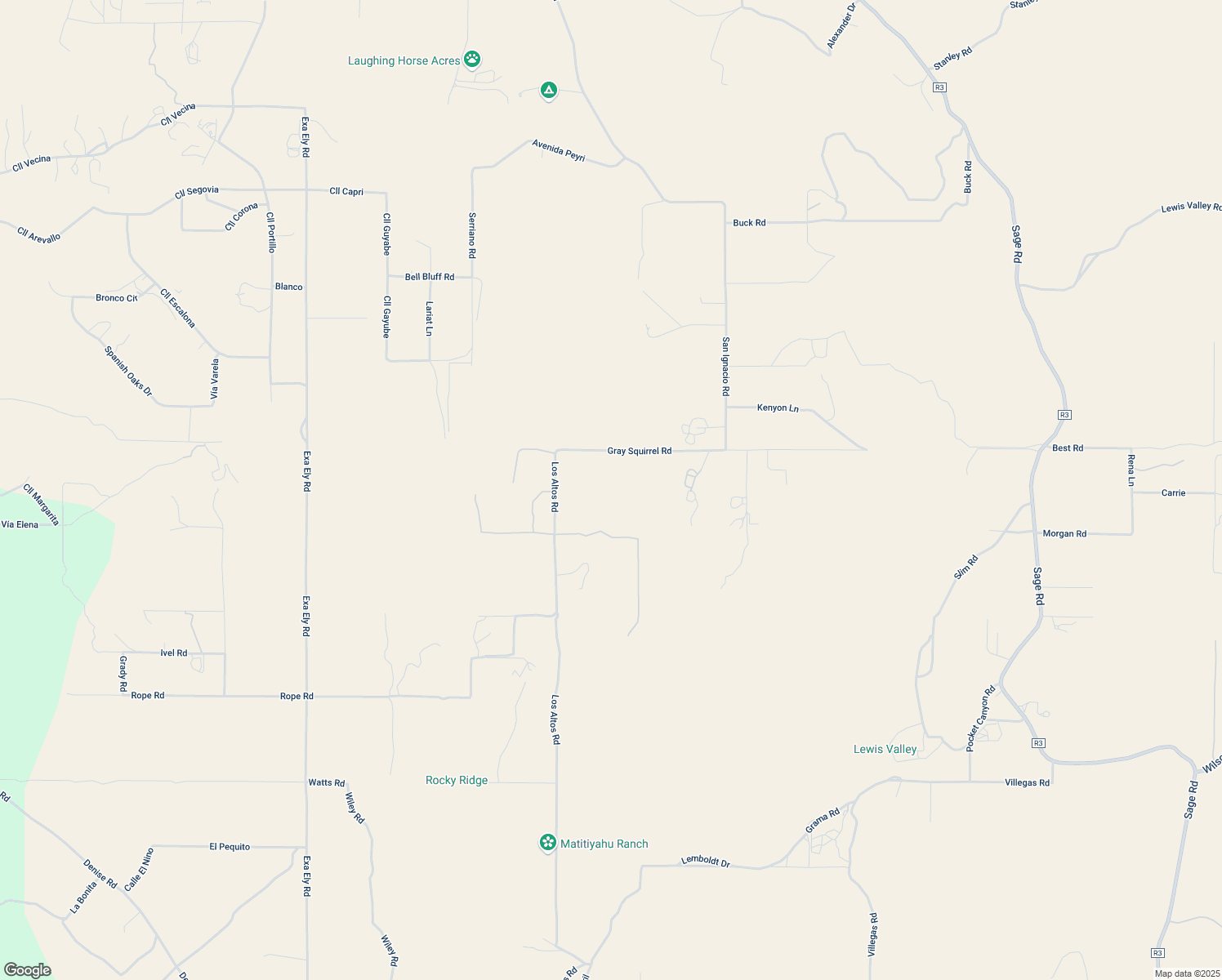 map of restaurants, bars, coffee shops, grocery stores, and more near Gray Squirrel Road in Sage