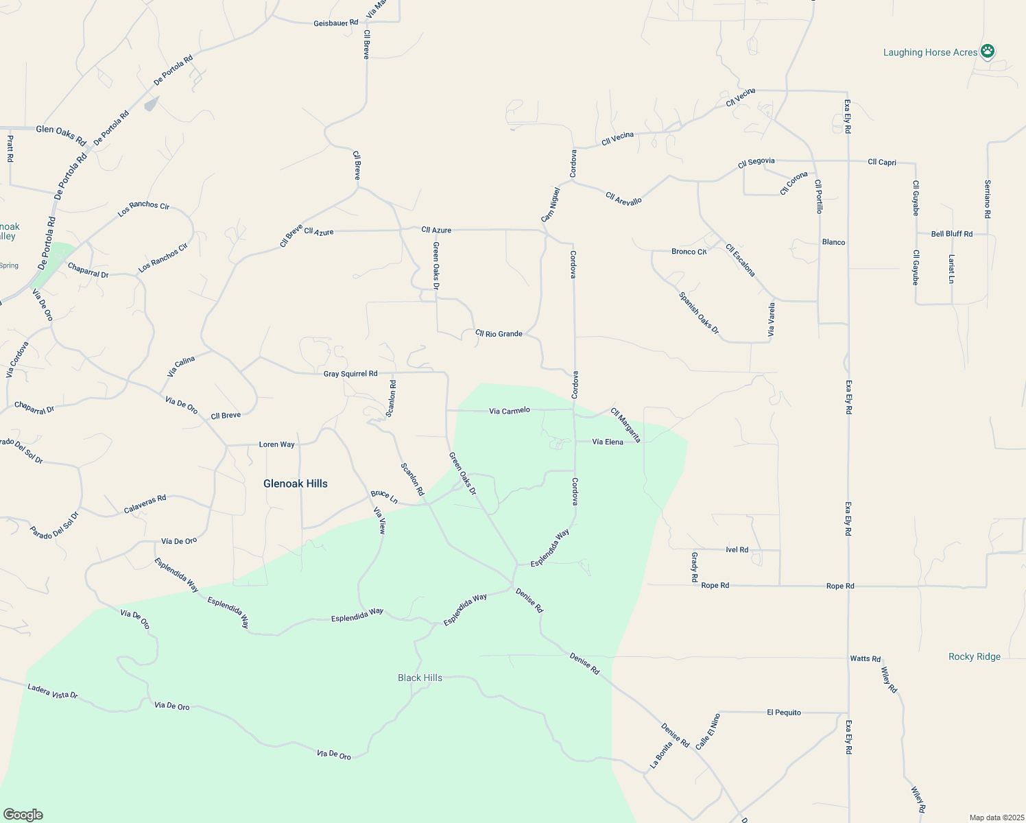 map of restaurants, bars, coffee shops, grocery stores, and more near Via Carmelo in Riverside County