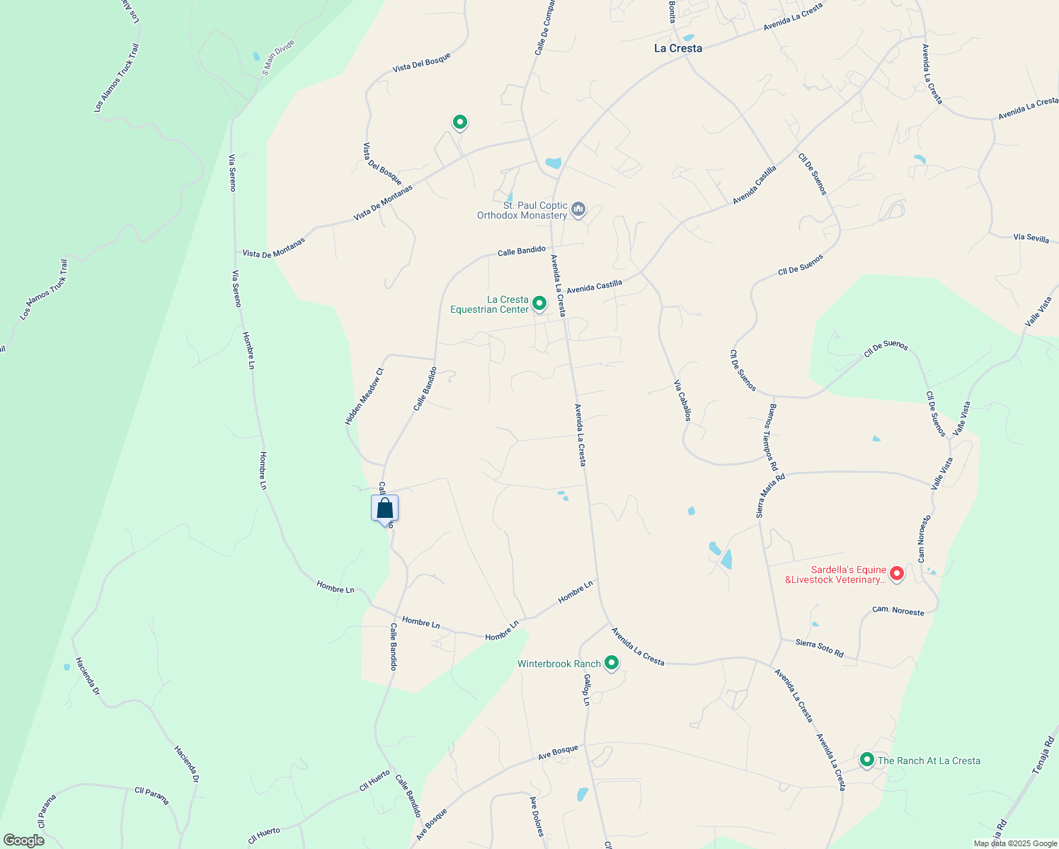 map of restaurants, bars, coffee shops, grocery stores, and more near 19270 Corte Palabras in Murrieta