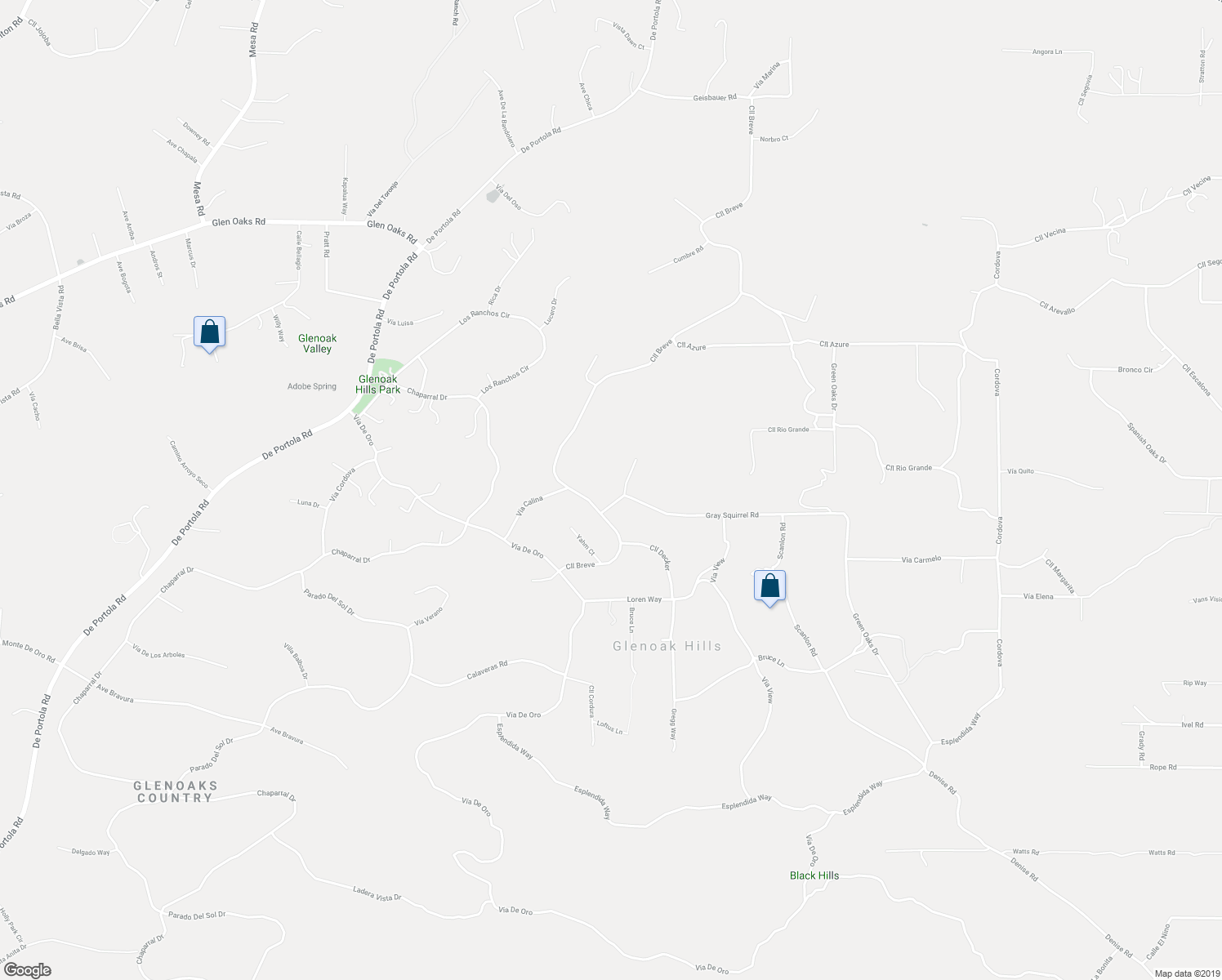 map of restaurants, bars, coffee shops, grocery stores, and more near 39968 Calle Breve in Temecula
