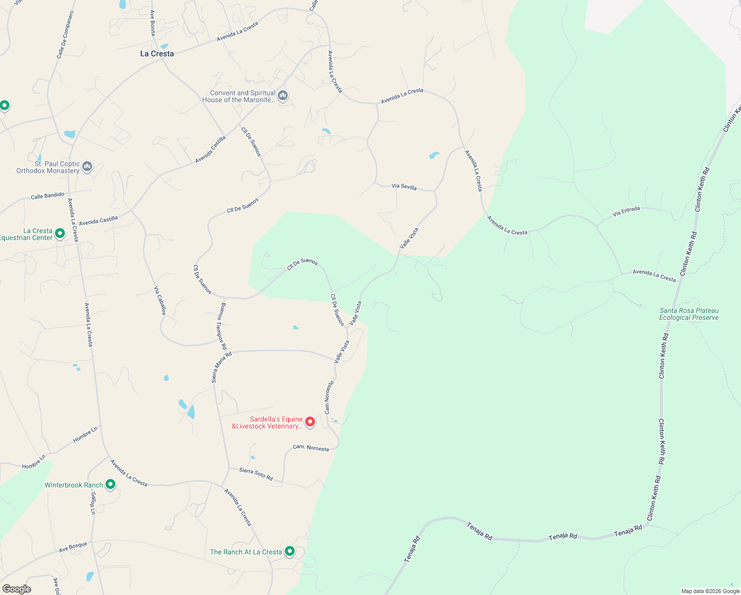 map of restaurants, bars, coffee shops, grocery stores, and more near 40500 Valle Vista in Murrieta