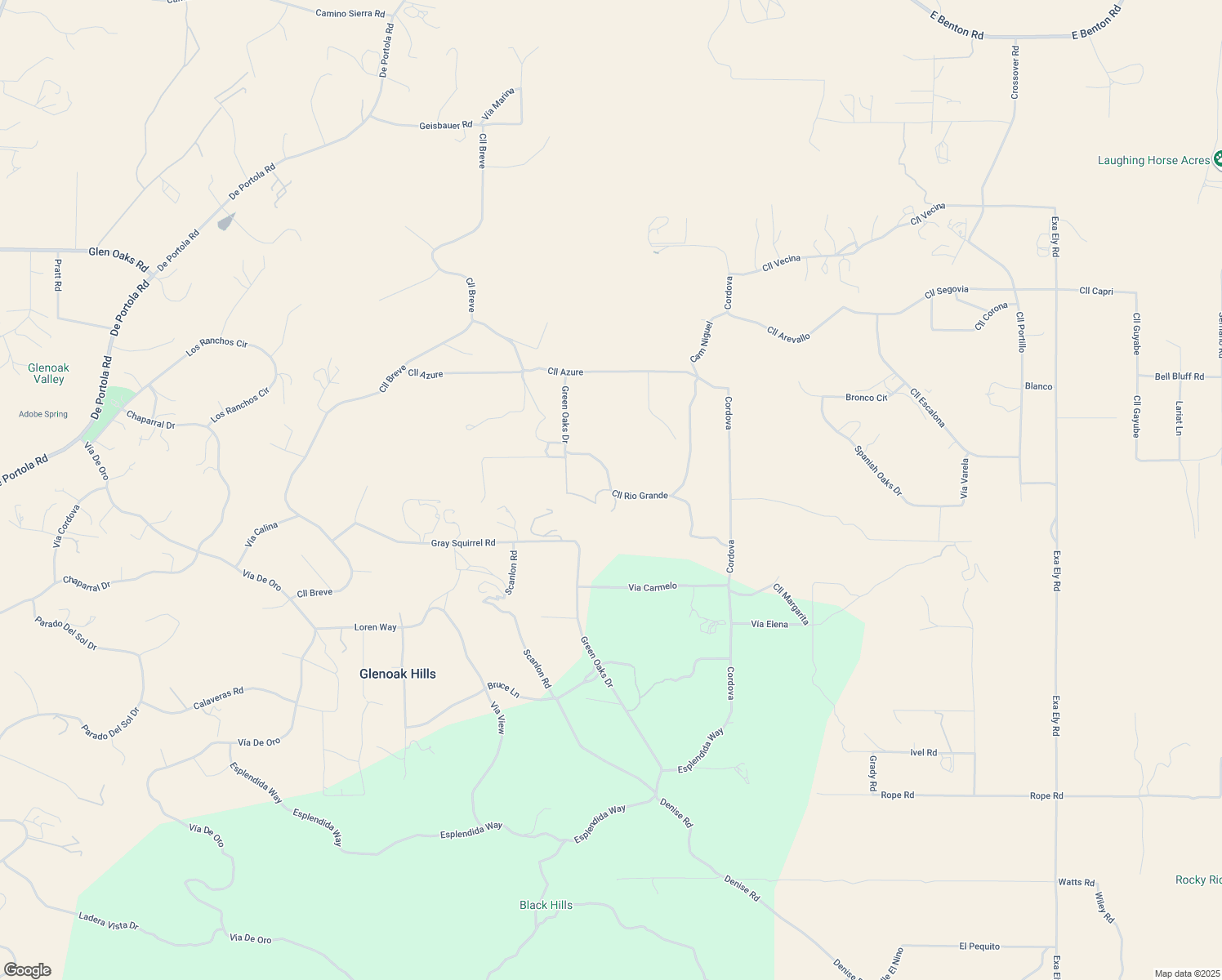 map of restaurants, bars, coffee shops, grocery stores, and more near Calle Rio Grande in Riverside County
