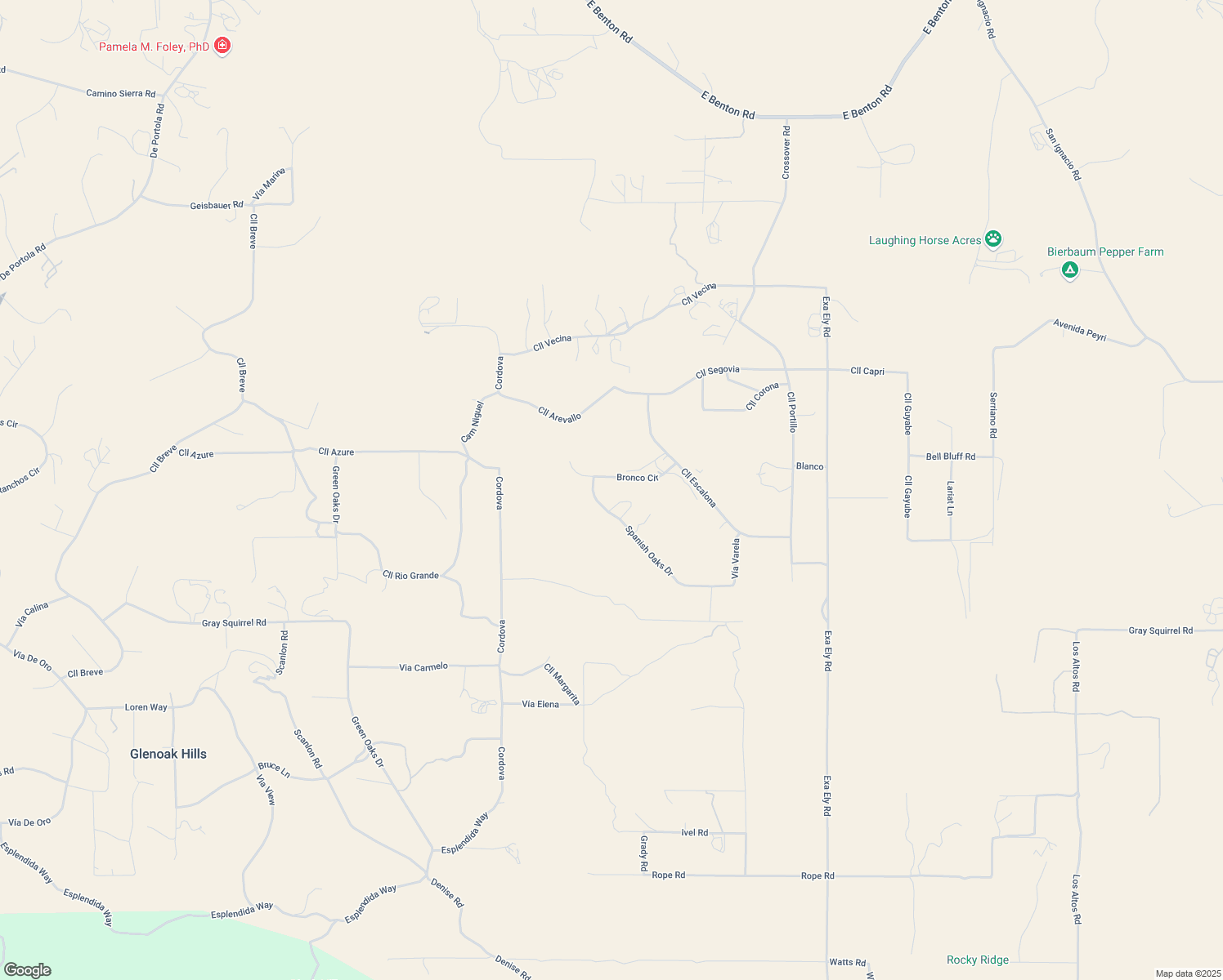 map of restaurants, bars, coffee shops, grocery stores, and more near 39530 Spanish Oaks Drive in Temecula