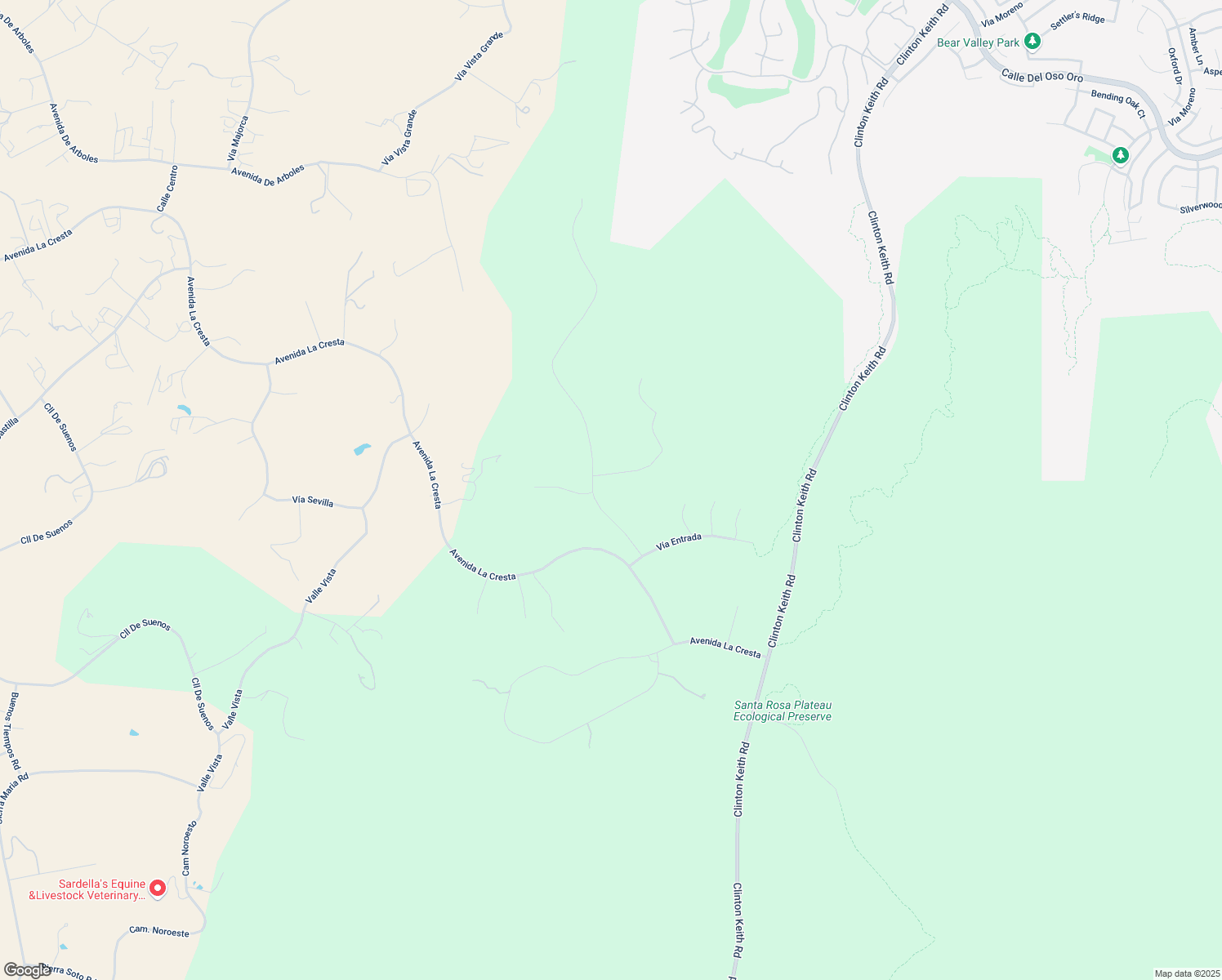 map of restaurants, bars, coffee shops, grocery stores, and more near 21977 Paseo Chico in Murrieta