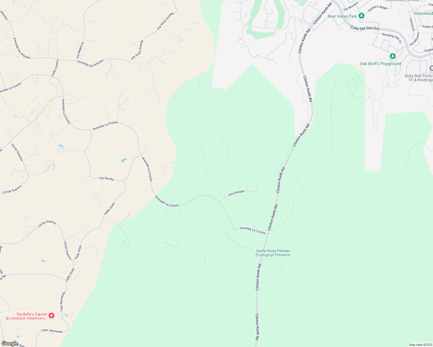 map of restaurants, bars, coffee shops, grocery stores, and more near 21977 Paseo Chico in Murrieta