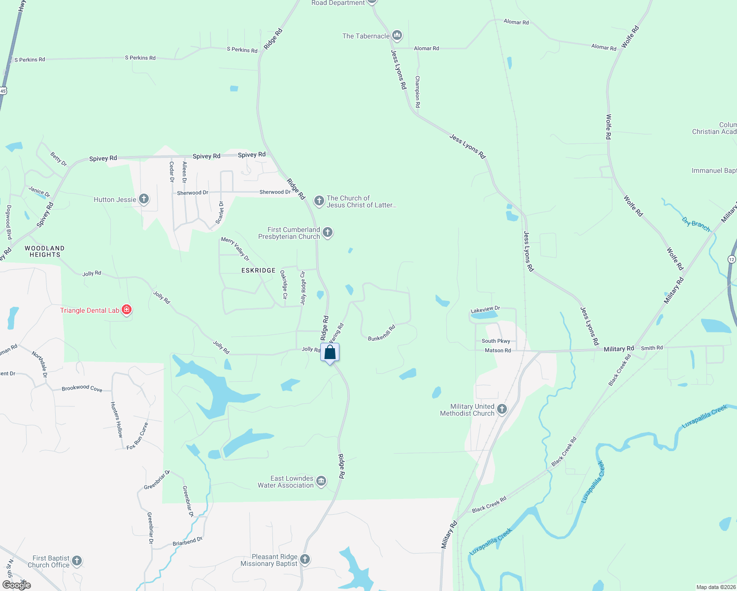 map of restaurants, bars, coffee shops, grocery stores, and more near 360 Waring Road in Columbus