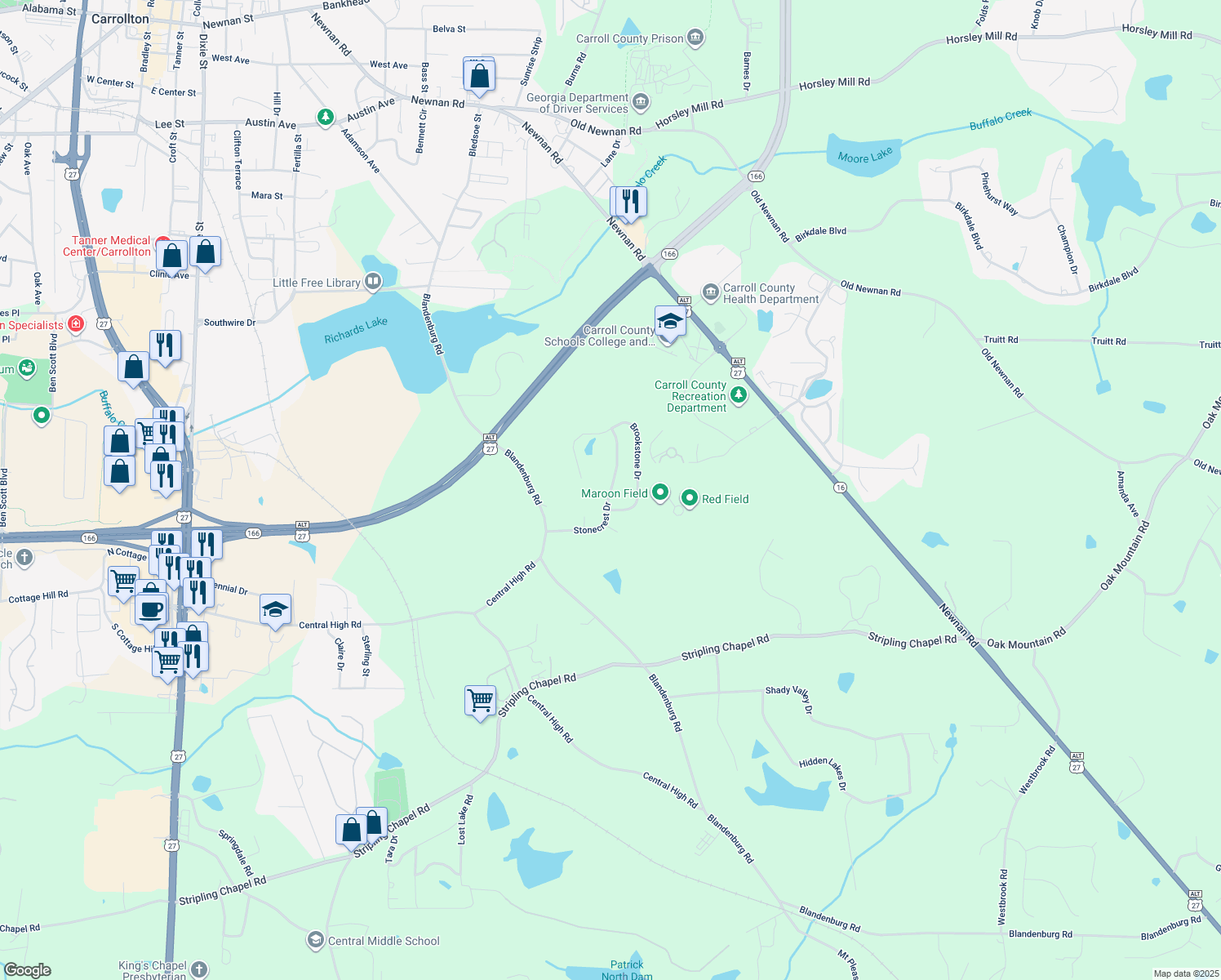 Stonecrest Drive, Carrollton GA Walk Score