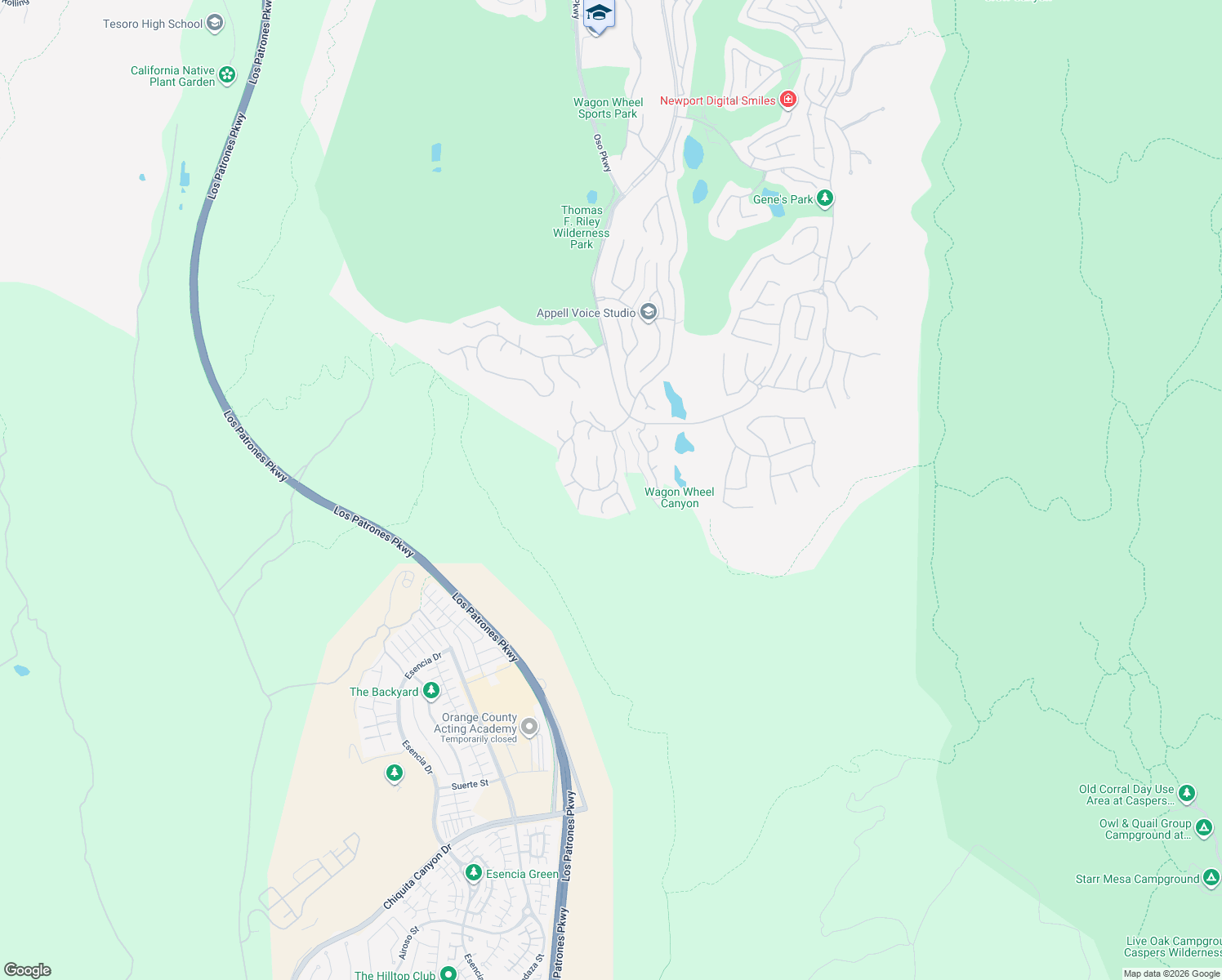 map of restaurants, bars, coffee shops, grocery stores, and more near 7 Knotty Oak Circle in Coto de Caza