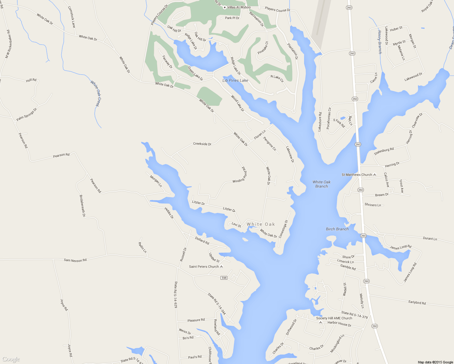 map of restaurants, bars, coffee shops, grocery stores, and more near Winding Pond Road in Manning
