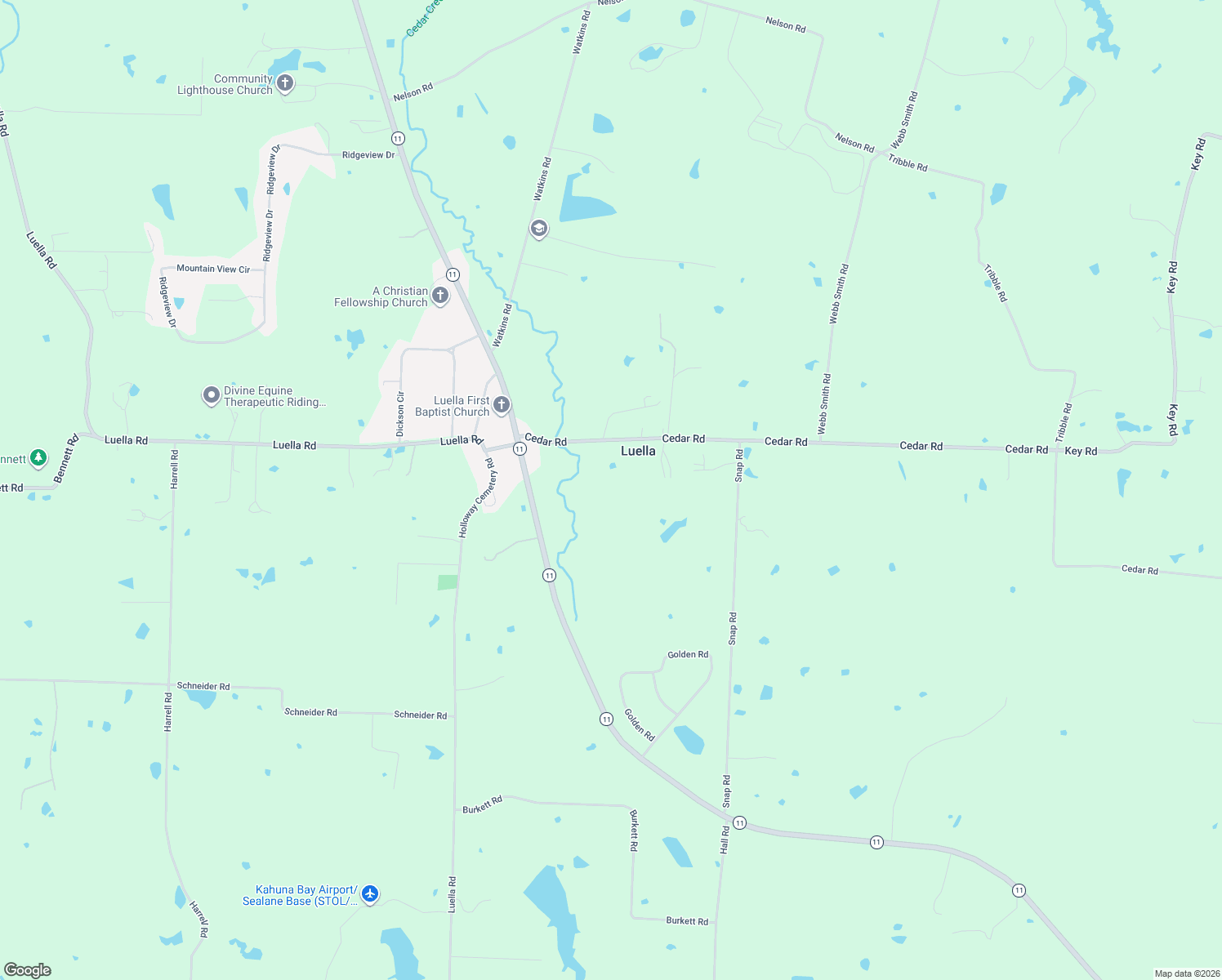map of restaurants, bars, coffee shops, grocery stores, and more near 958 Cedar Road in Sherman