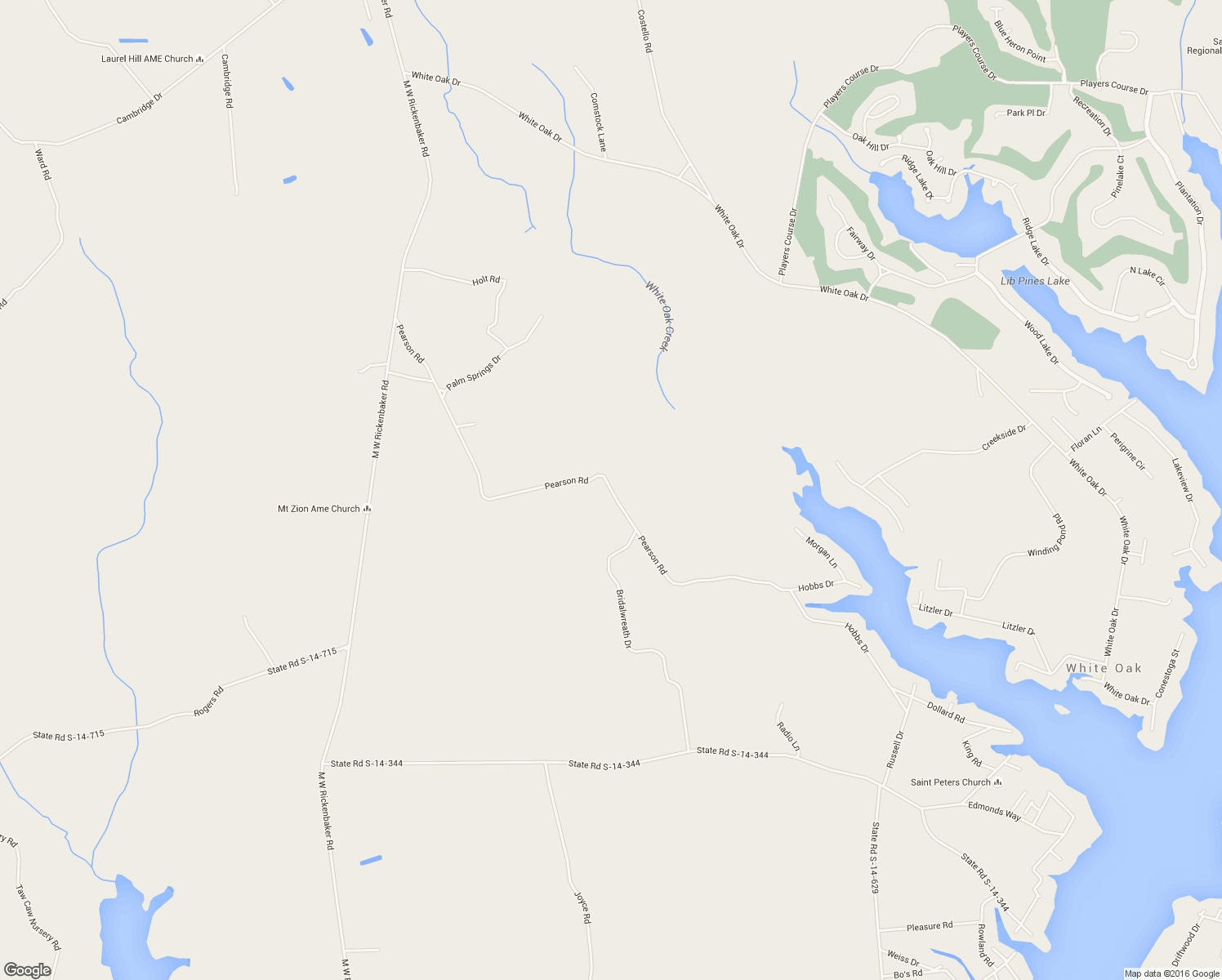 map of restaurants, bars, coffee shops, grocery stores, and more near Pearson Road in Summerton