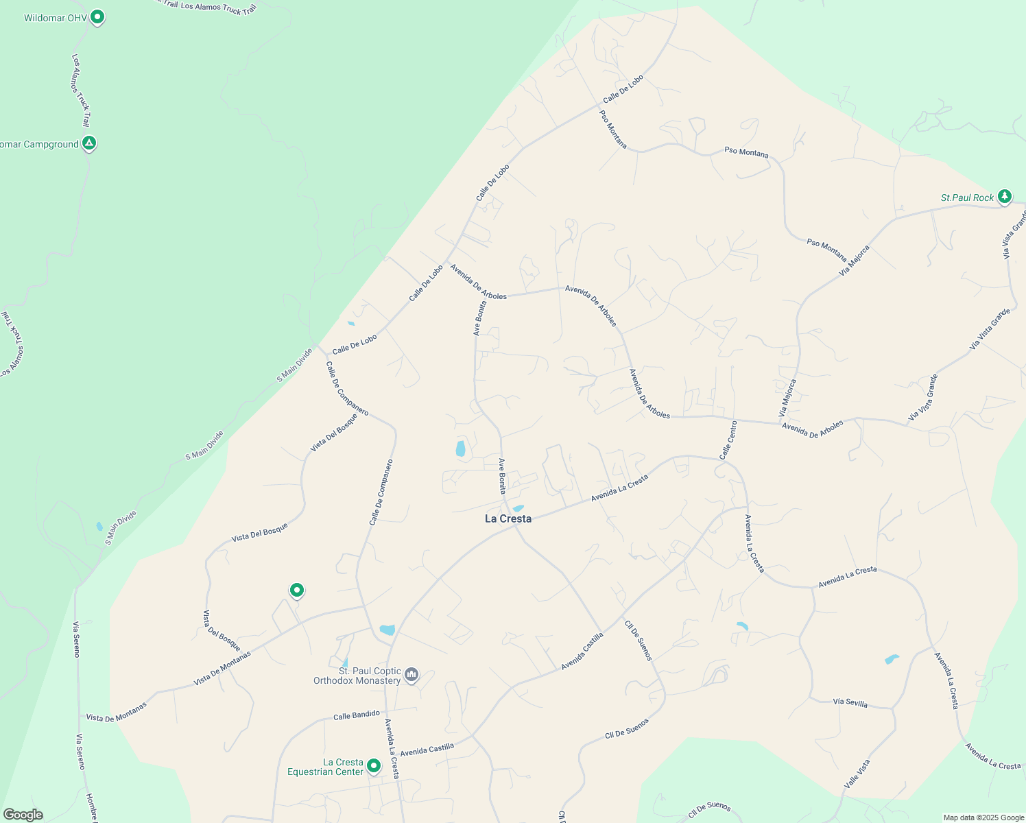 map of restaurants, bars, coffee shops, grocery stores, and more near 19805 Managua Place in Murrieta