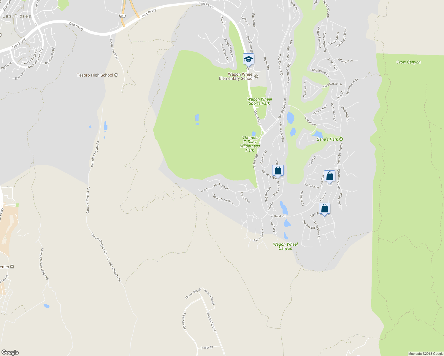 map of restaurants, bars, coffee shops, grocery stores, and more near 23 Flagstone in Coto de Caza
