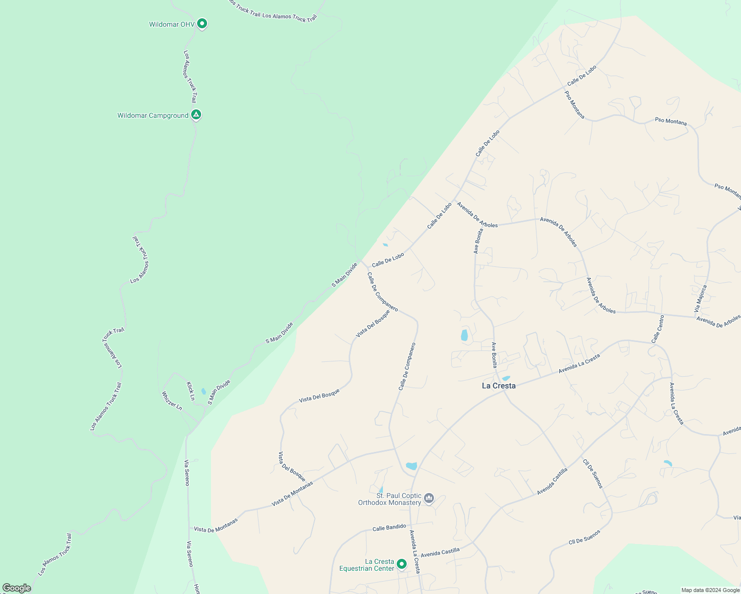 map of restaurants, bars, coffee shops, grocery stores, and more near 38563 Calle De Companero in Murrieta