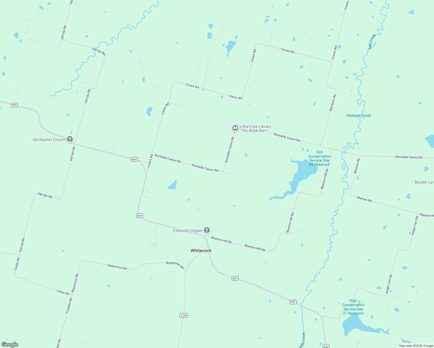 map of restaurants, bars, coffee shops, grocery stores, and more near 3356 Rochell Cannon Road in Bells