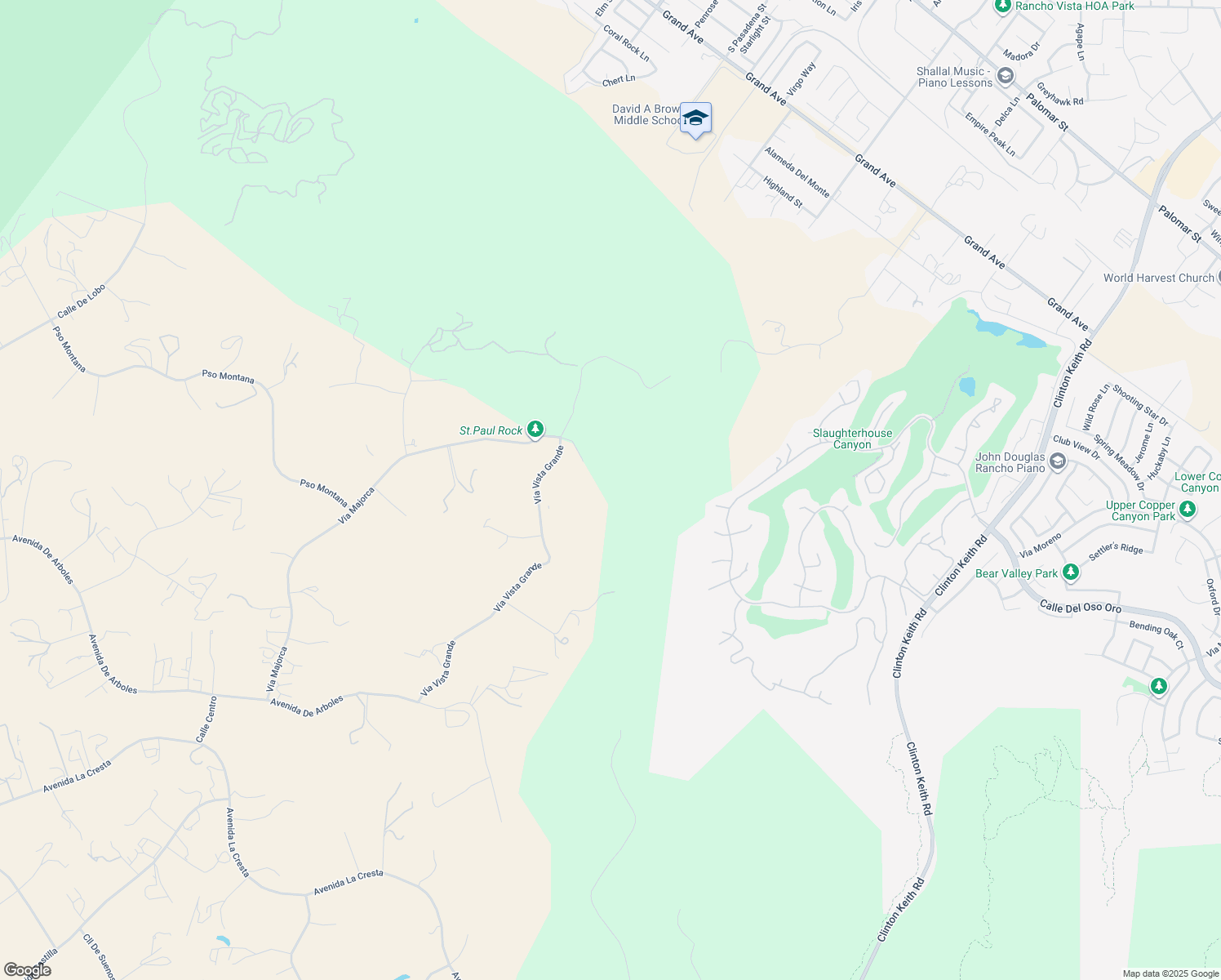 map of restaurants, bars, coffee shops, grocery stores, and more near 37289 Vía Majorca in Murrieta