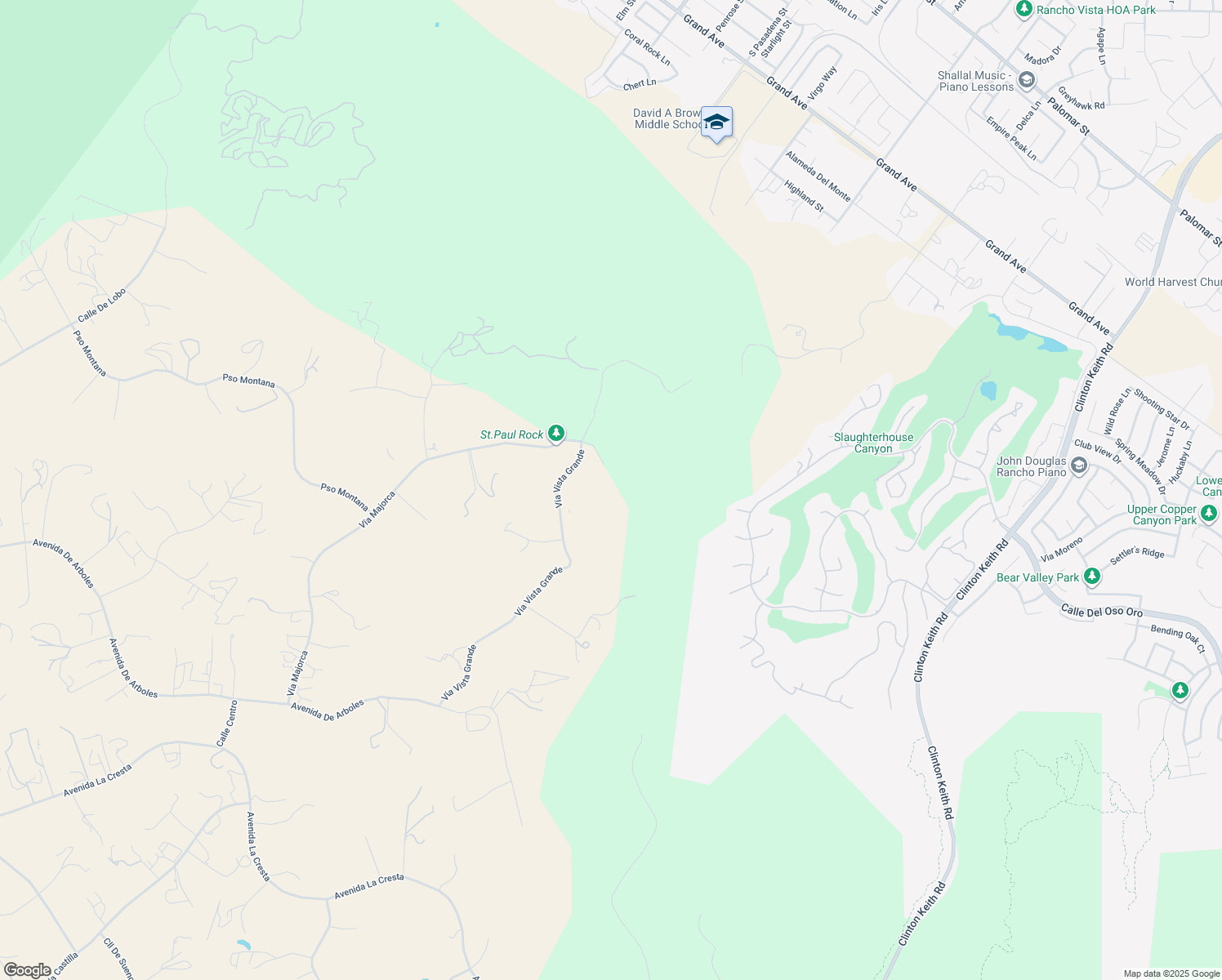 map of restaurants, bars, coffee shops, grocery stores, and more near 37289 Vía Majorca in Murrieta