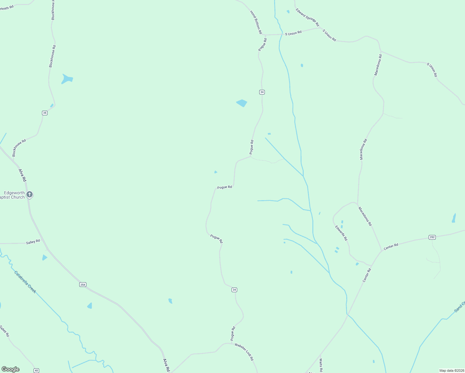 map of restaurants, bars, coffee shops, grocery stores, and more near Pogue Road in Eupora